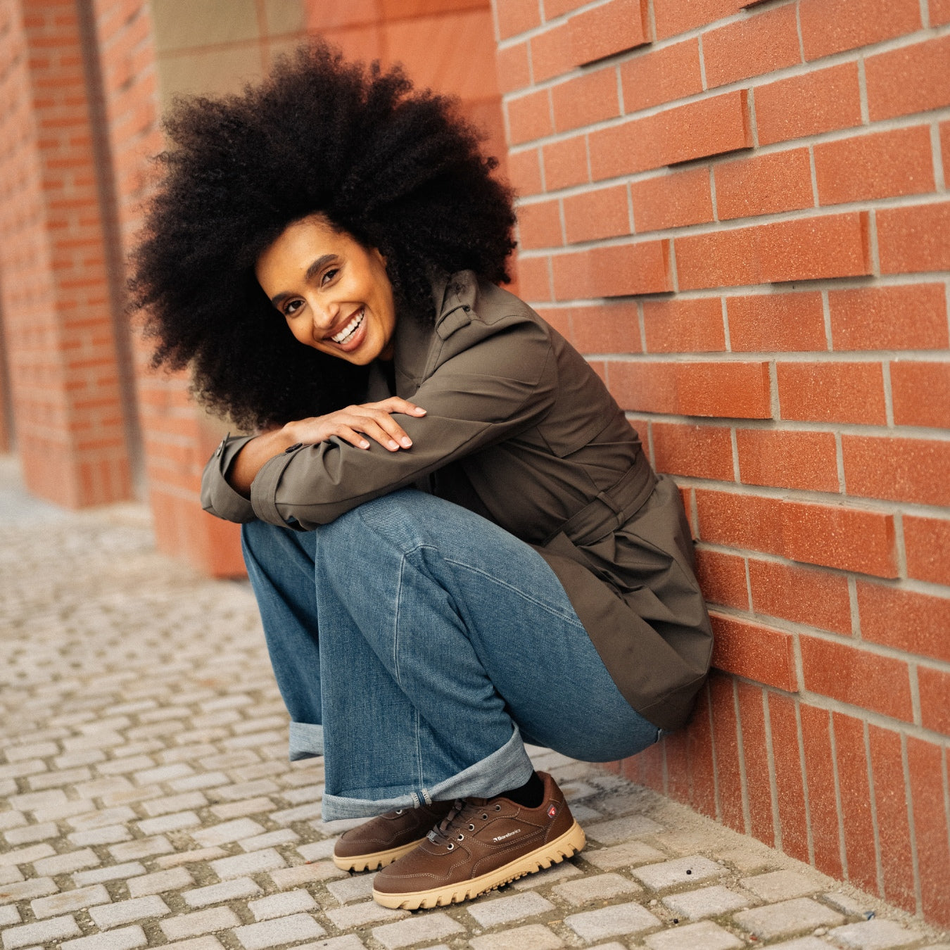 Barefoot Sneakers Barebarics Zing Frost - Dark Brown