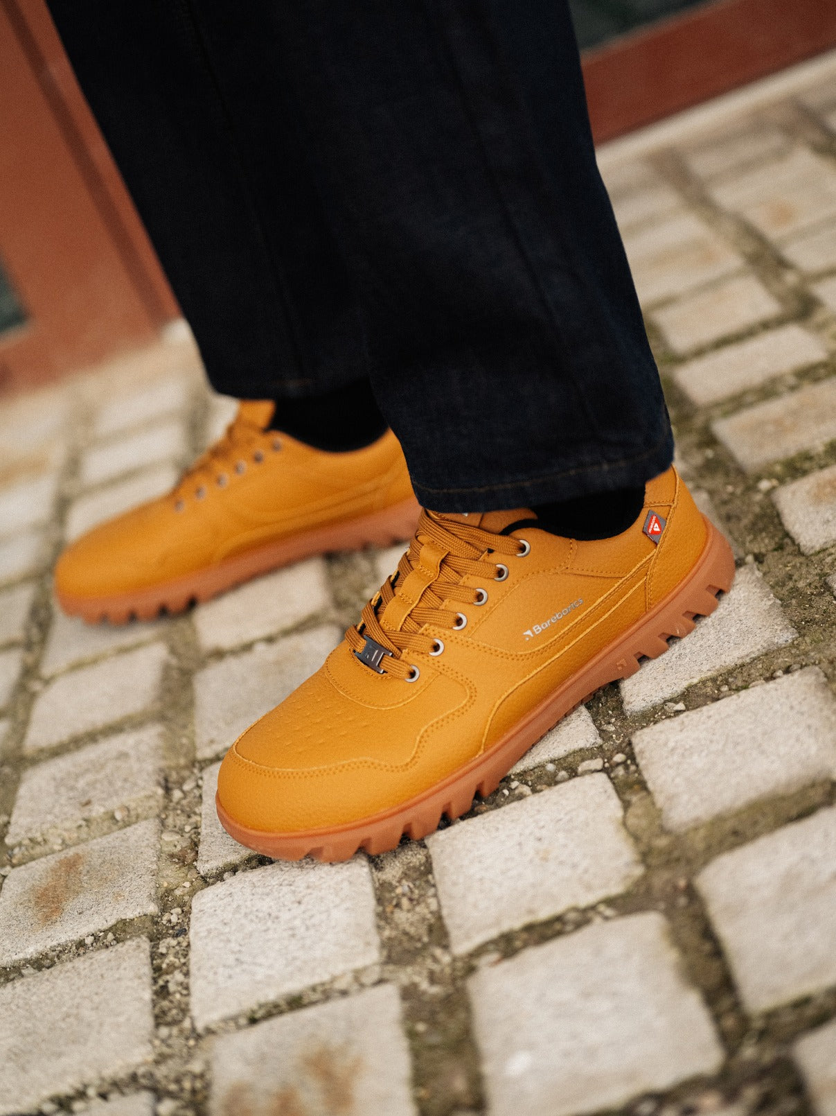 Barefoot Sneakers Barebarics Zing Frost - Light Caramel