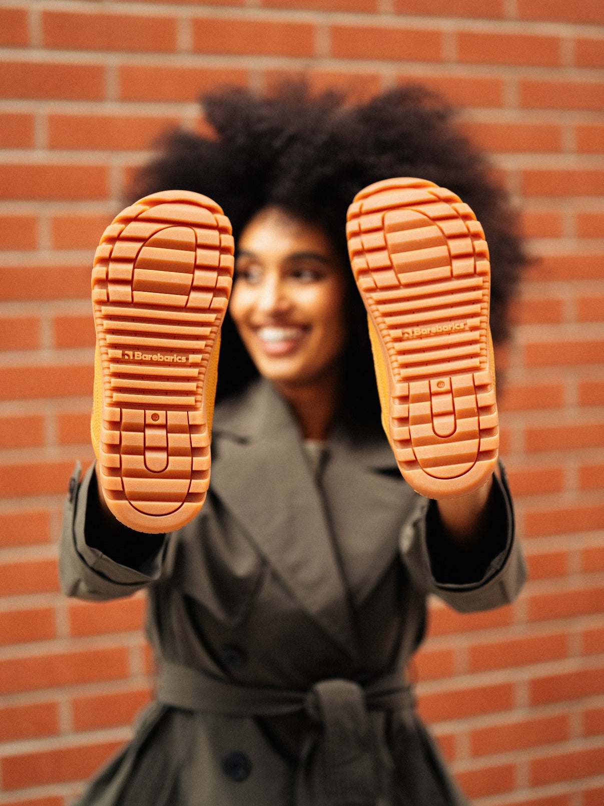 Barefoot Sneakers Barebarics Zing Frost - Light Caramel