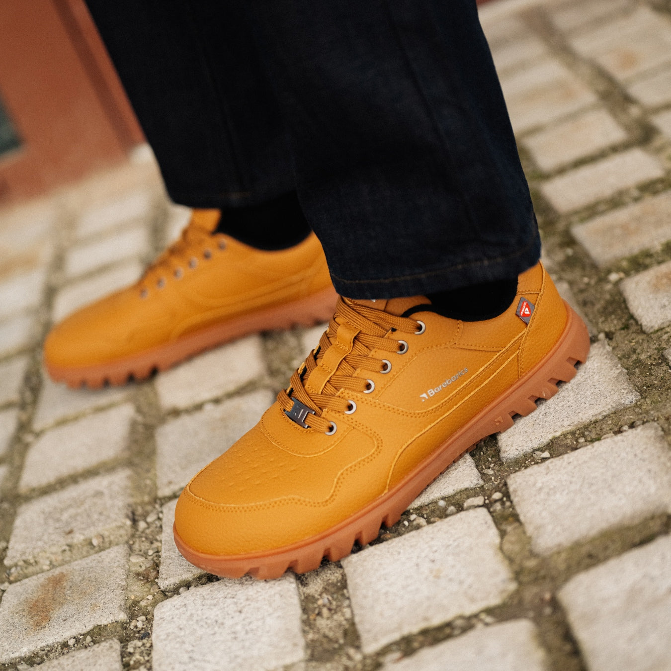 Barefoot Sneakers Barebarics Zing Frost - Light Caramel