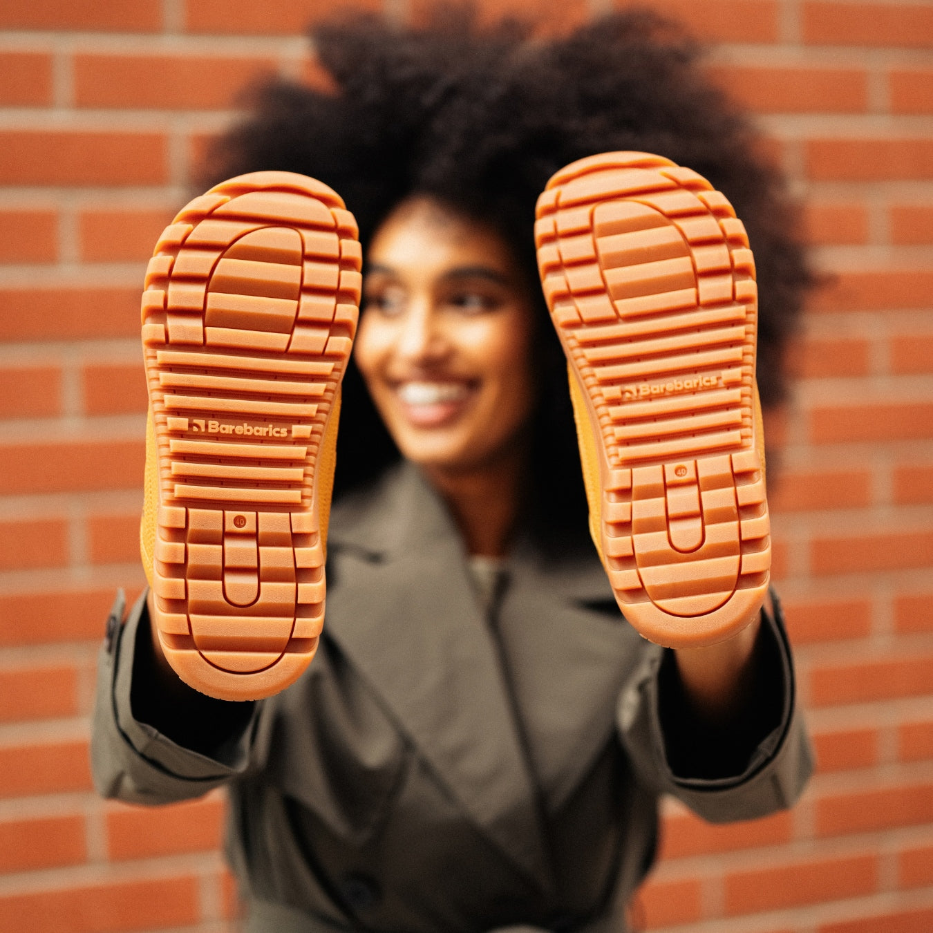 Barefoot Sneakers Barebarics Zing Frost - Light Caramel