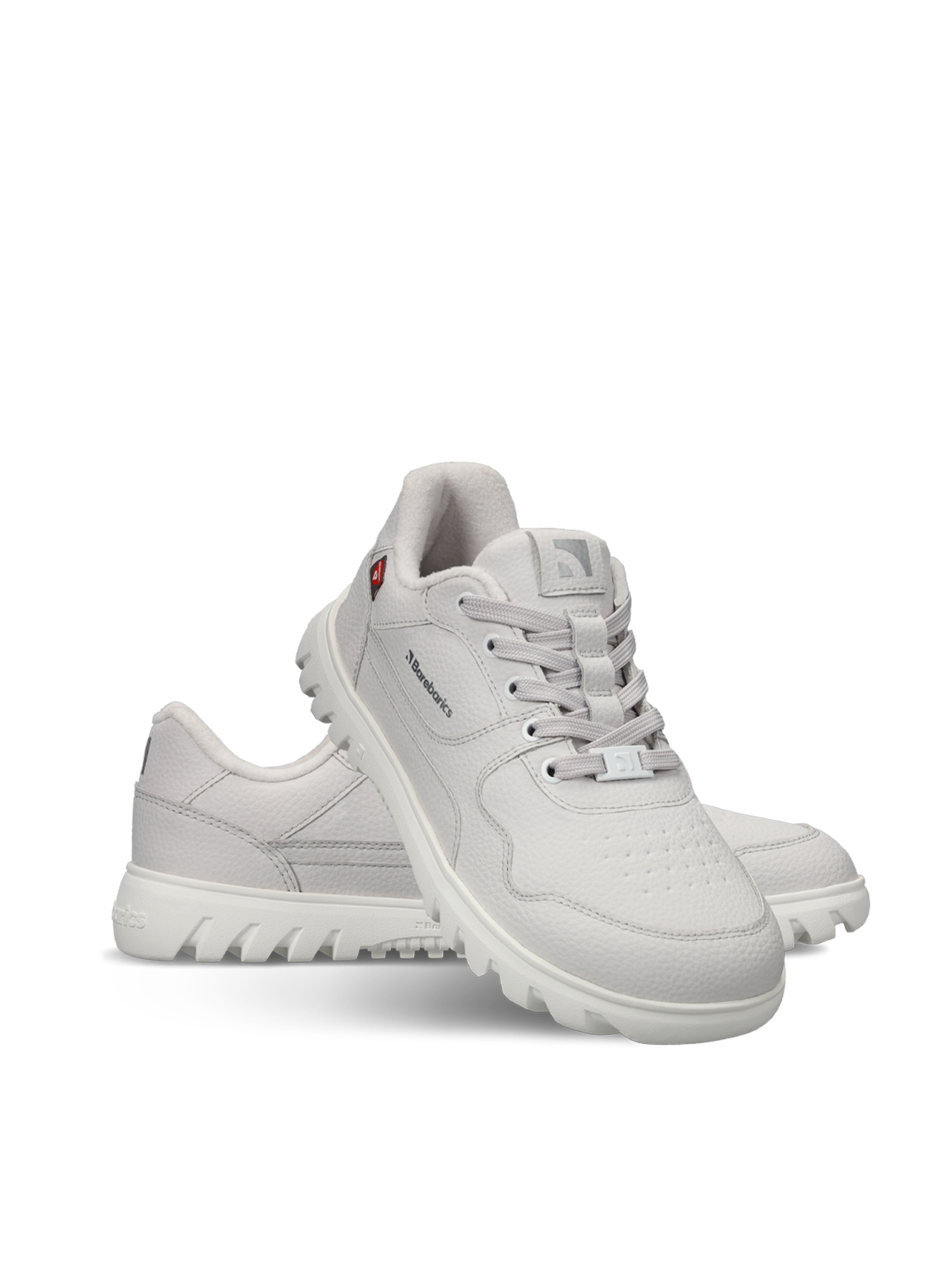 Barefoot Sneakers Barebarics Zing Frost - Light Grey & White
