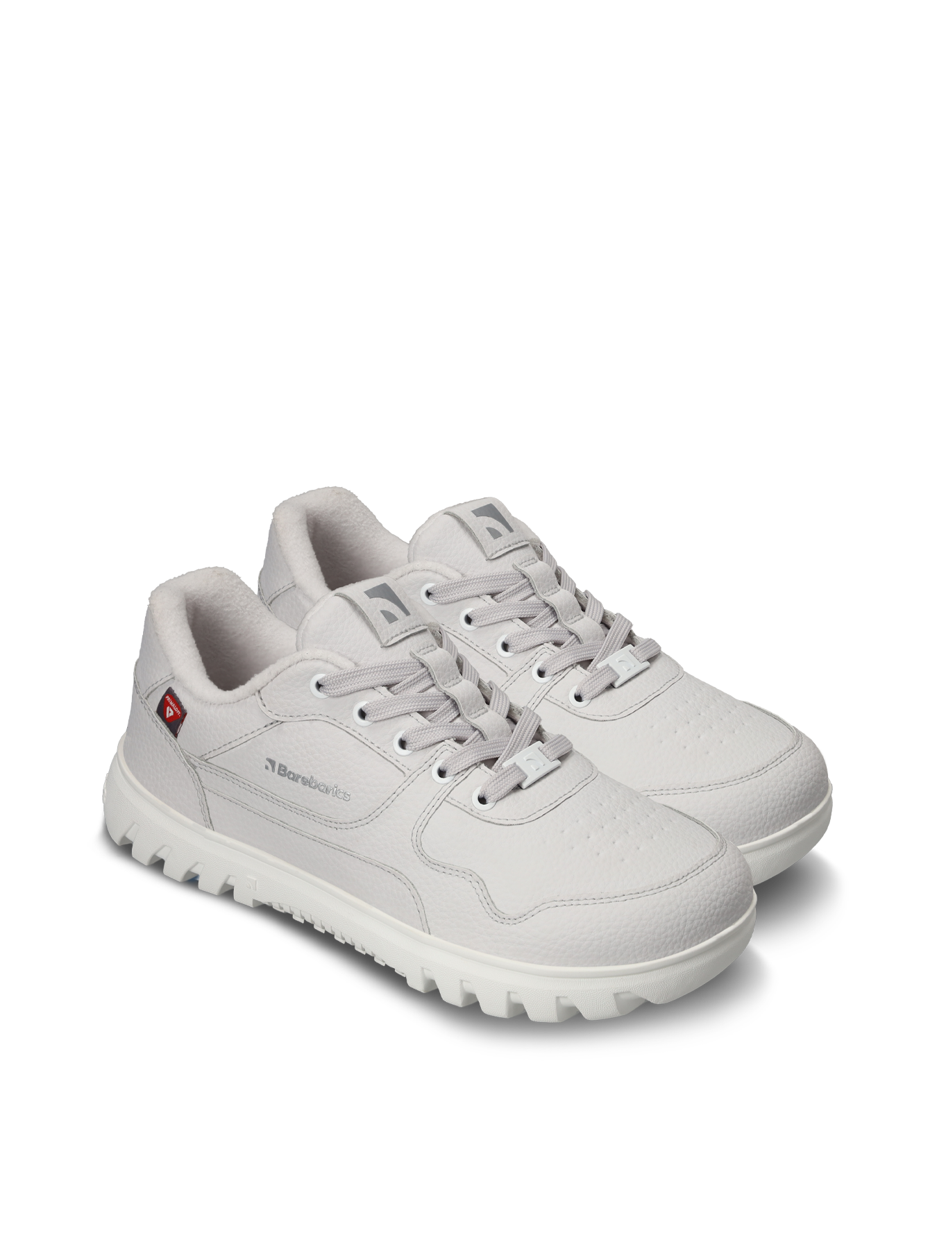 Barefoot Sneakers Barebarics Zing Frost - Light Grey & White