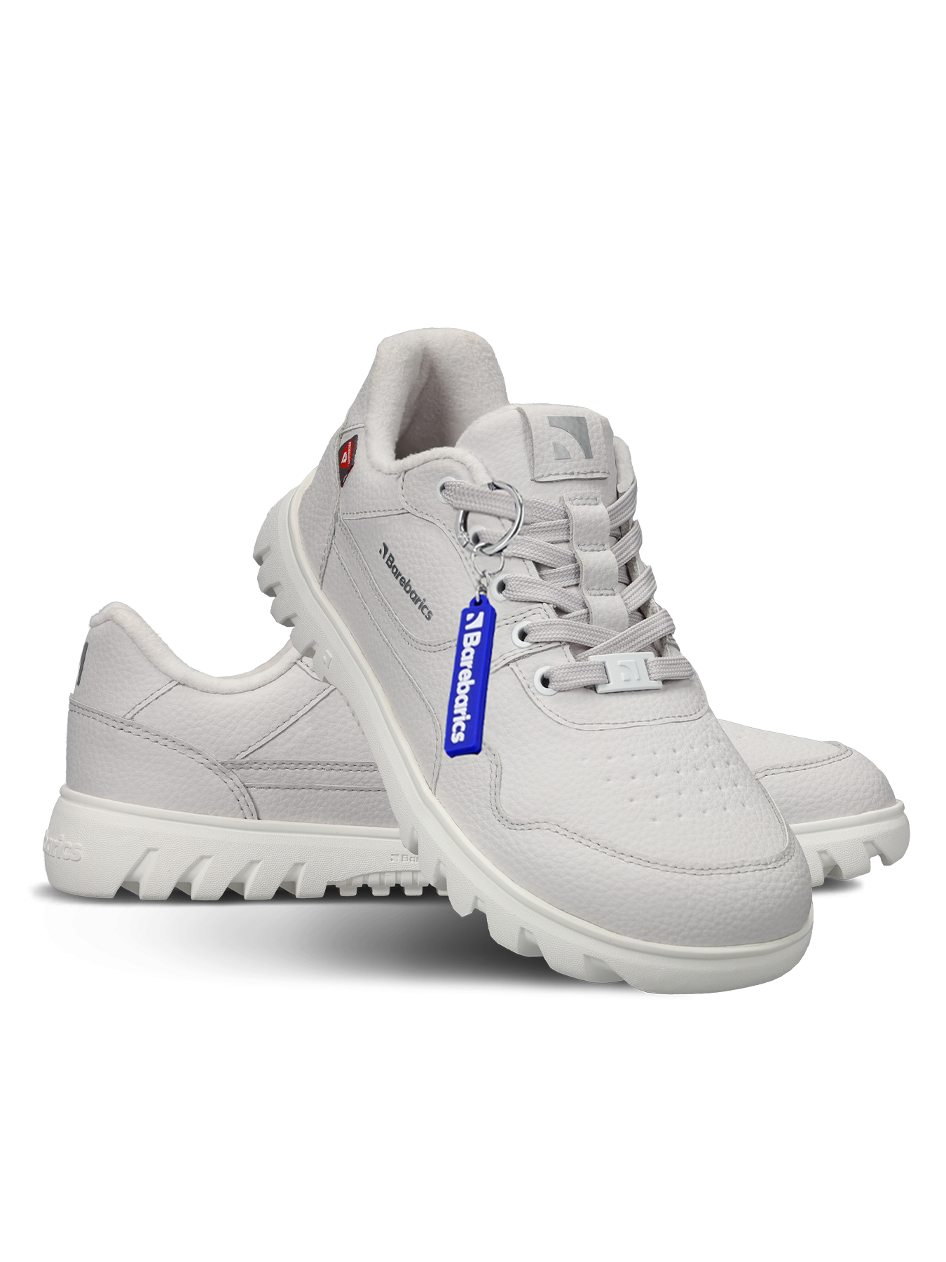 Barefoot Sneakers Barebarics Zing Frost - Light Grey & White
