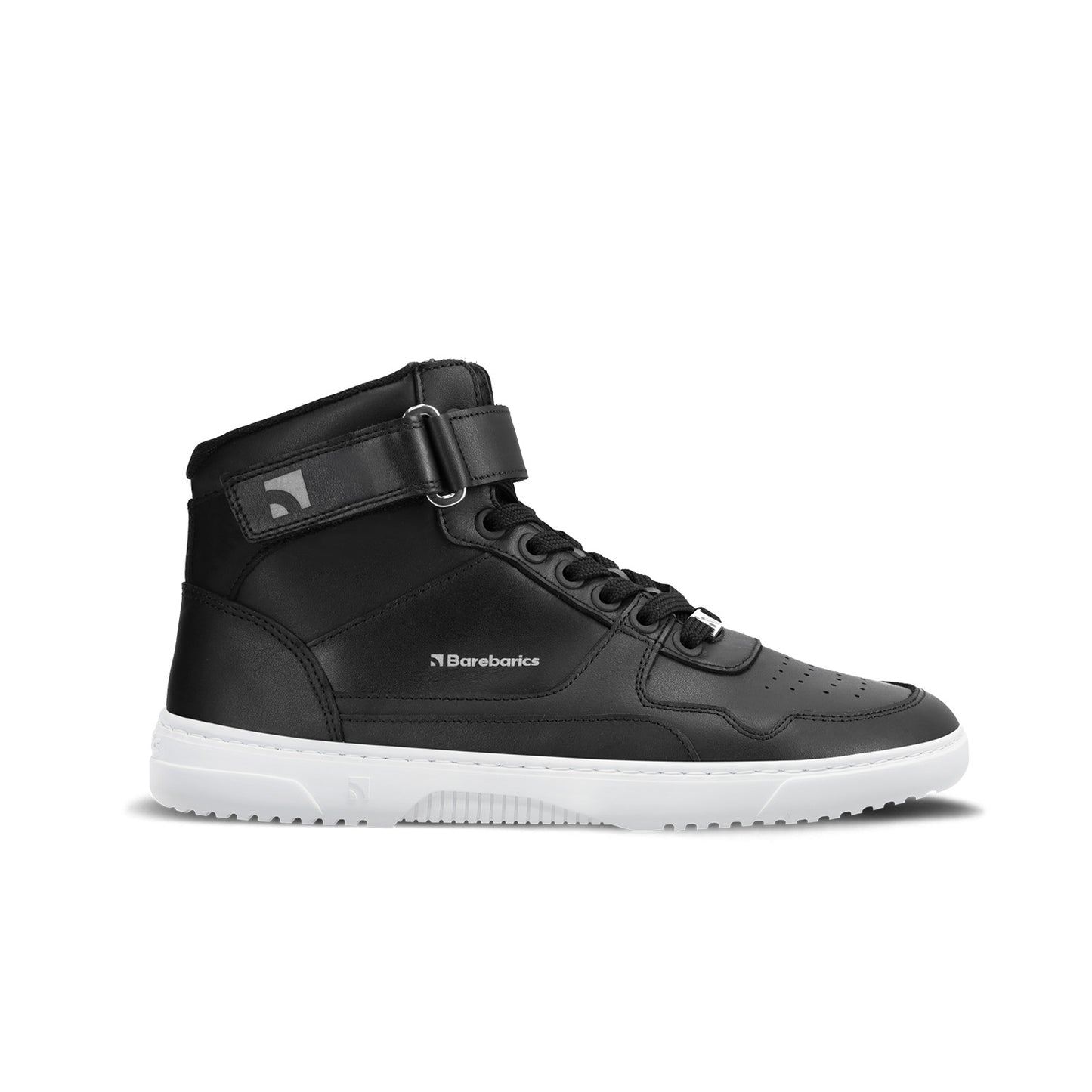 Barefoot Sneakers Barebarics Zing - High Top - Black & White
