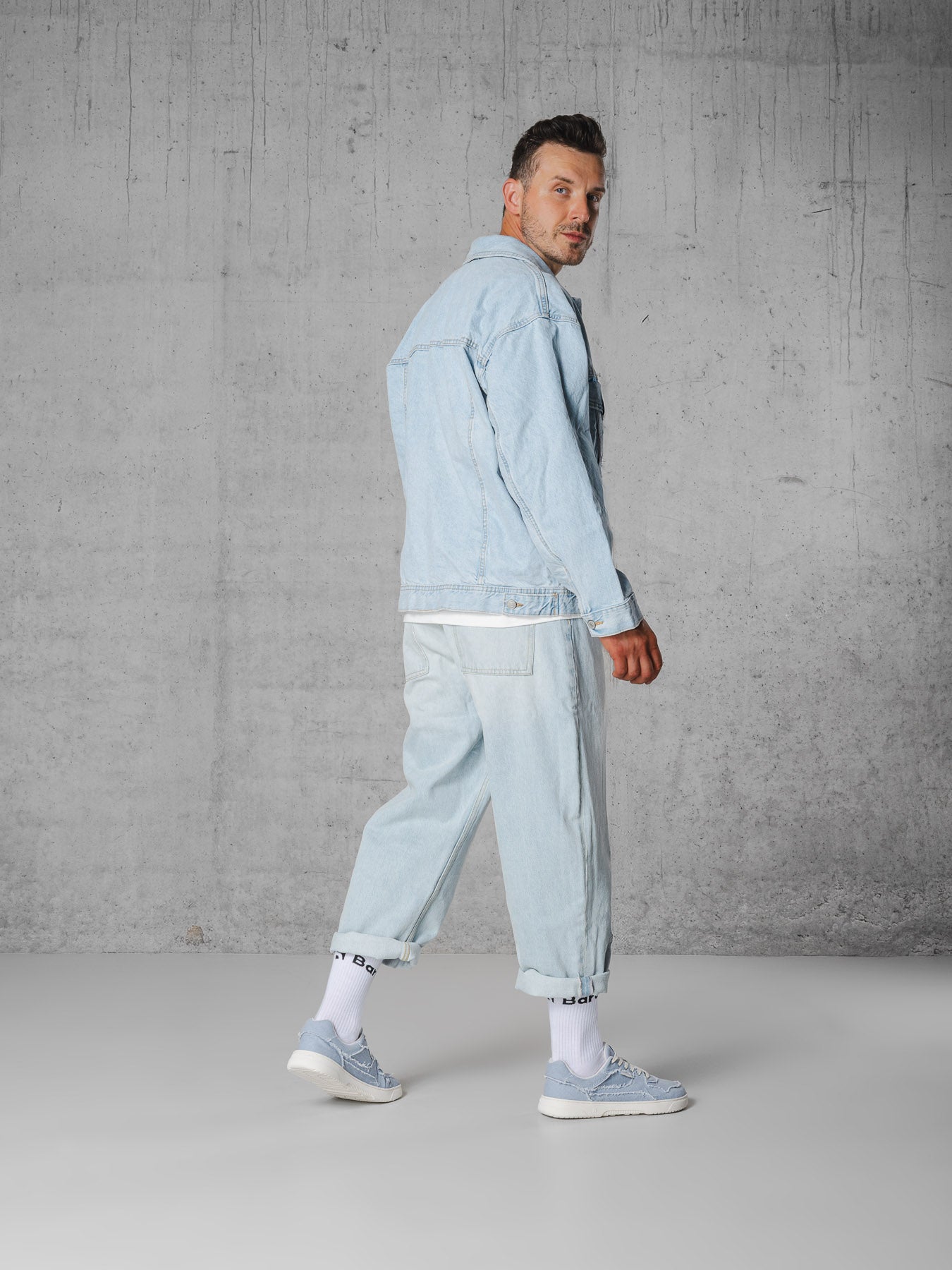 Barefoot Sneakers Barebarics Zing Denim - Light Blue