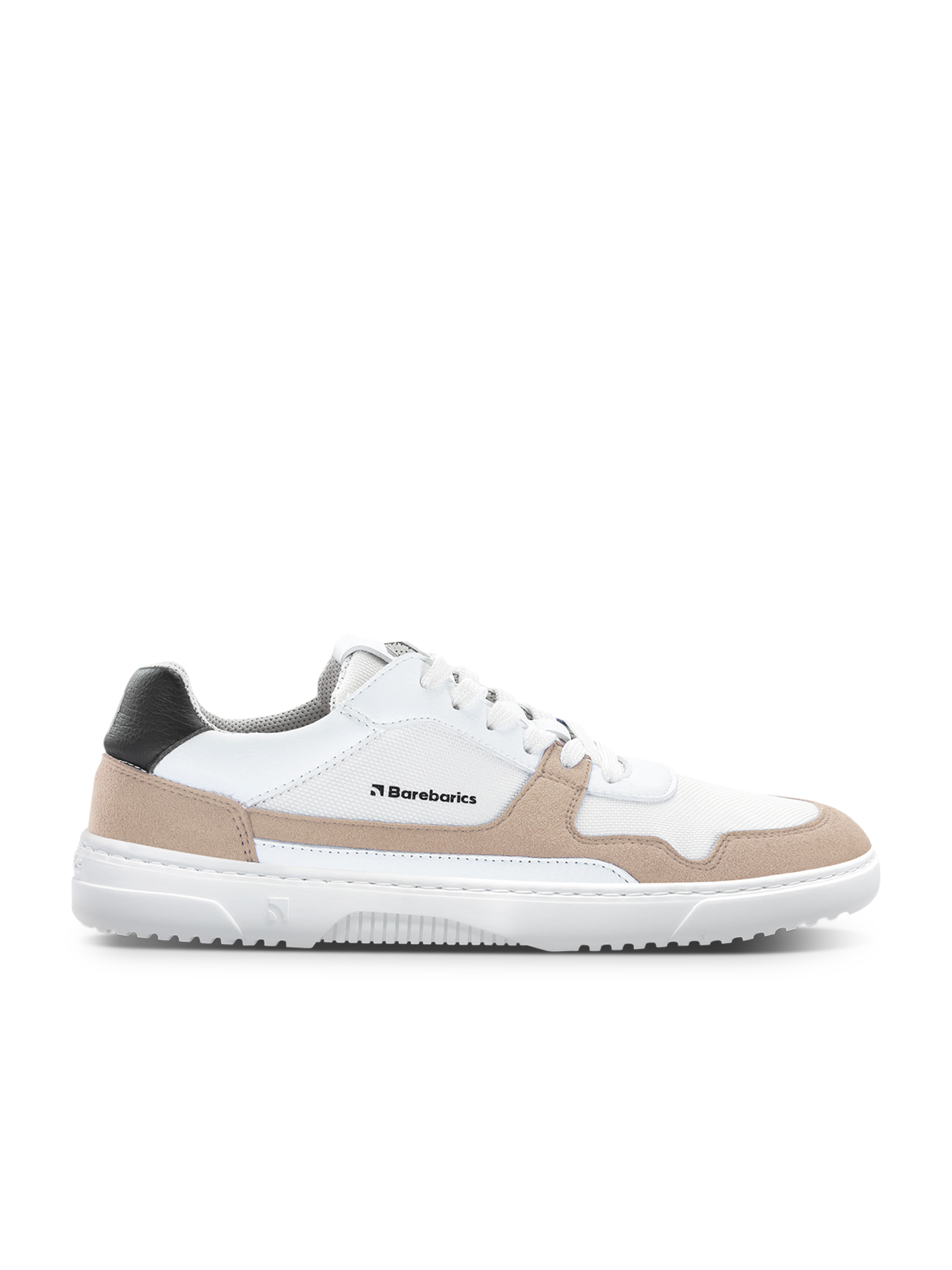 Barefoot Sneakers Barebarics - Zing - White & Beige