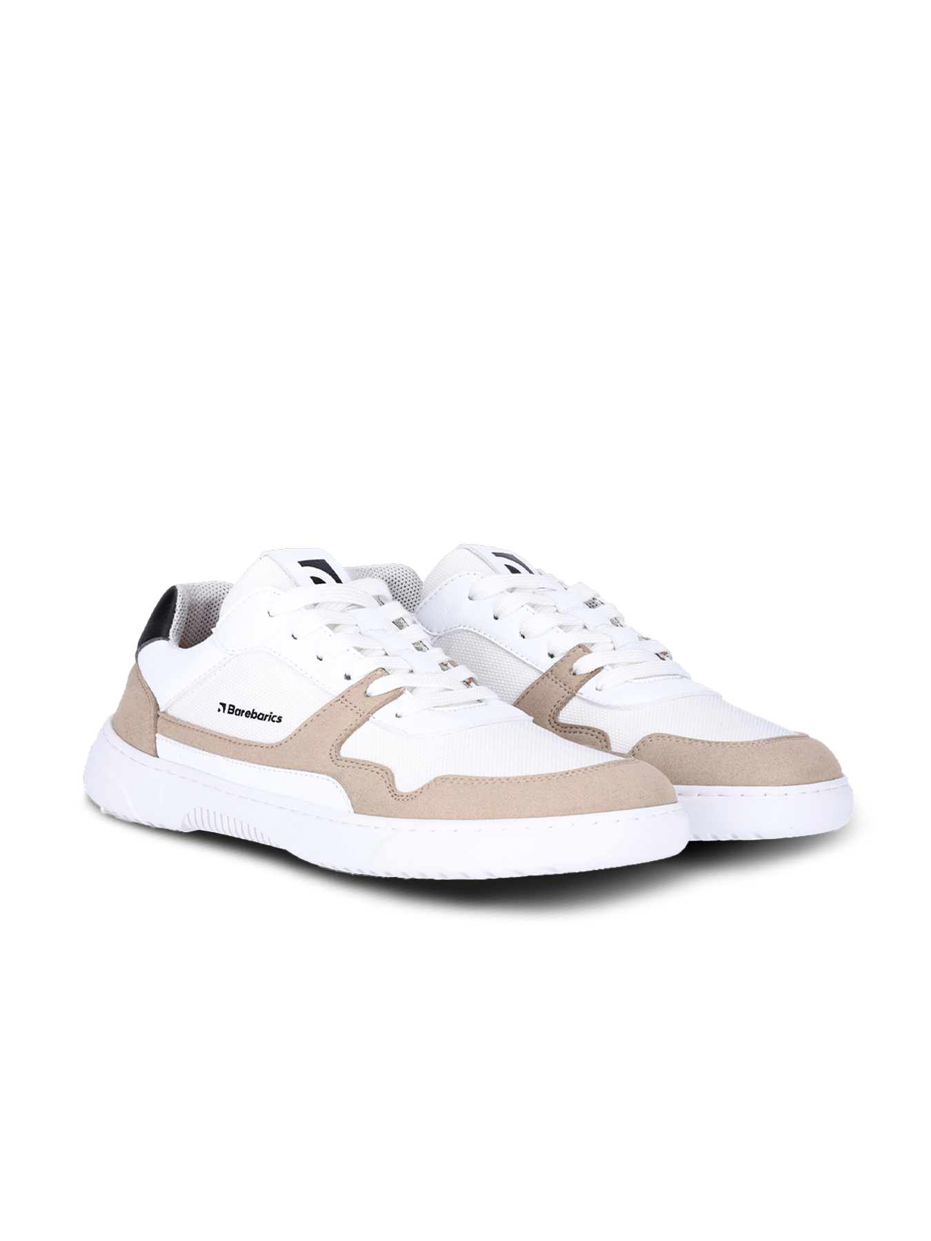 Barefoot Sneakers Barebarics - Zing - White & Beige