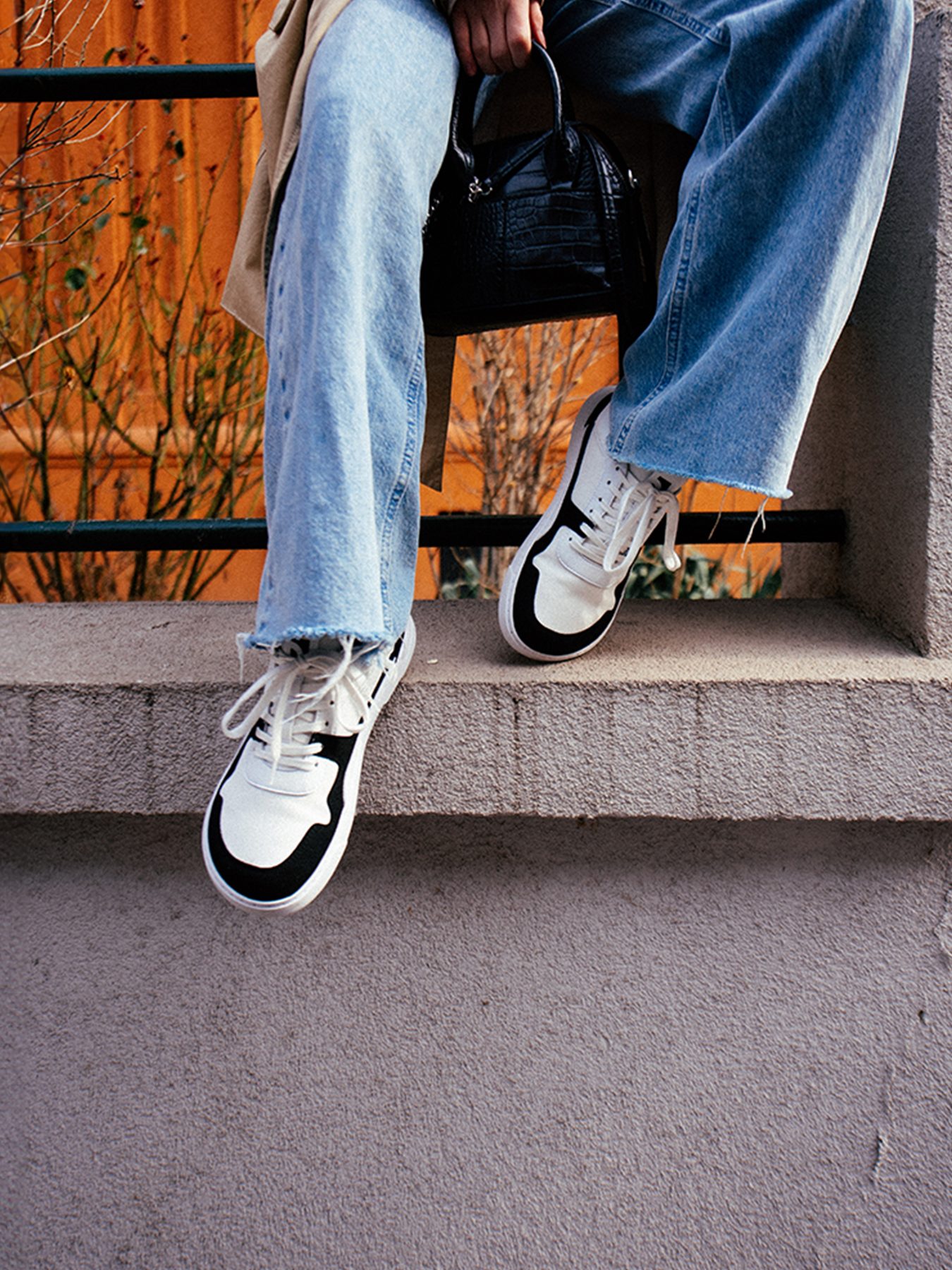 Barefoot Sneakers Barebarics - Zing - White & Black