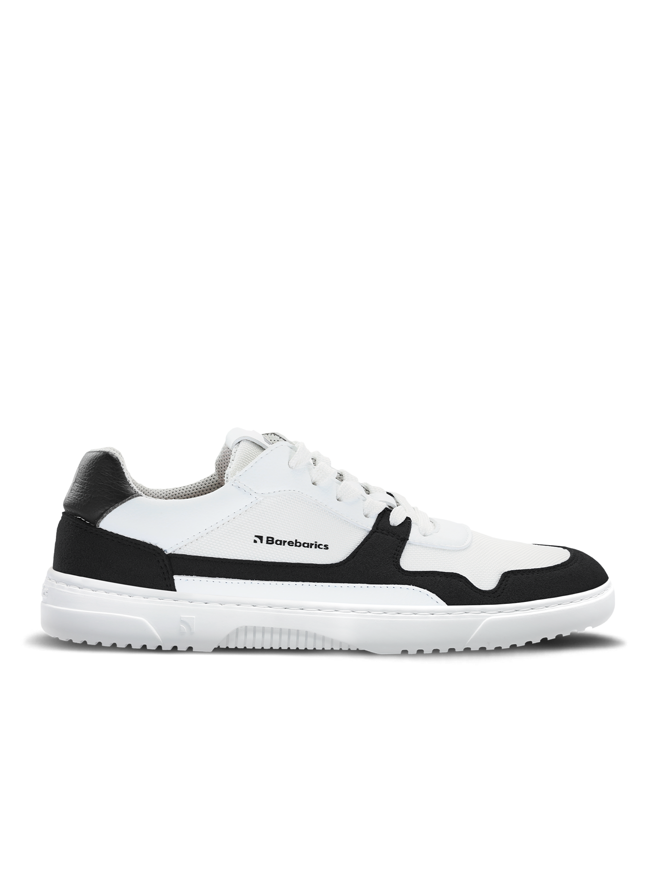 Barefoot Sneakers Barebarics - Zing - White & Black