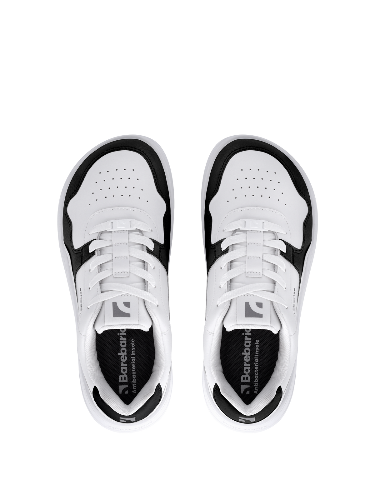 Barefoot Sneakers Barebarics Zing - White & Black