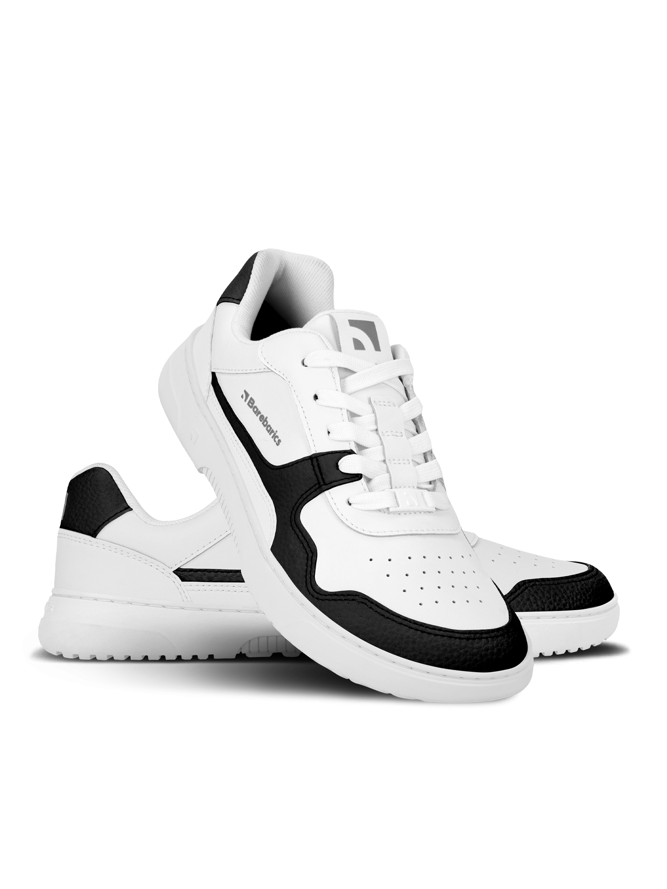 Barefoot Sneakers Barebarics Zing - White & Black