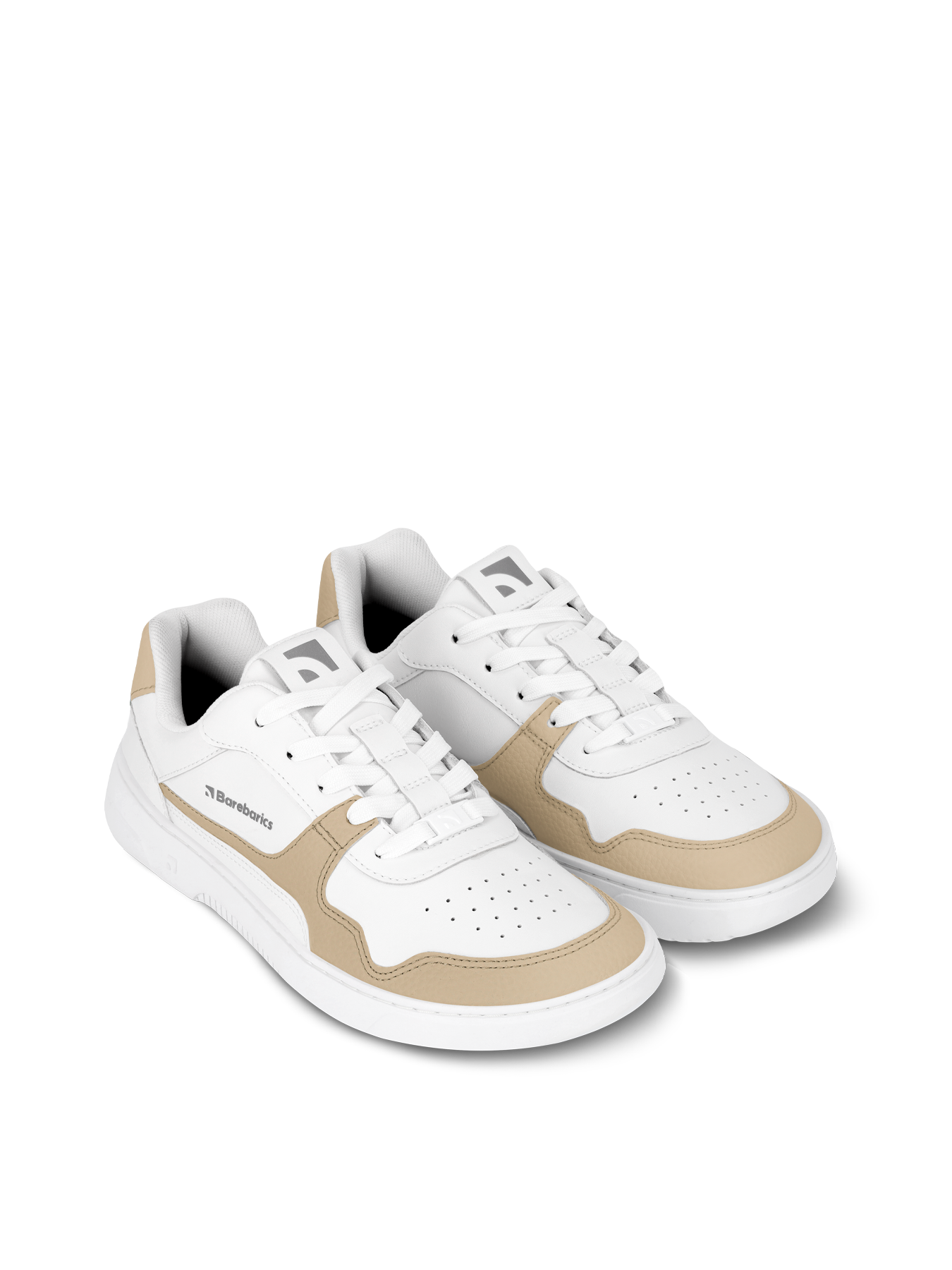 Barefoot Sneakers Barebarics Zing - White & Cream
