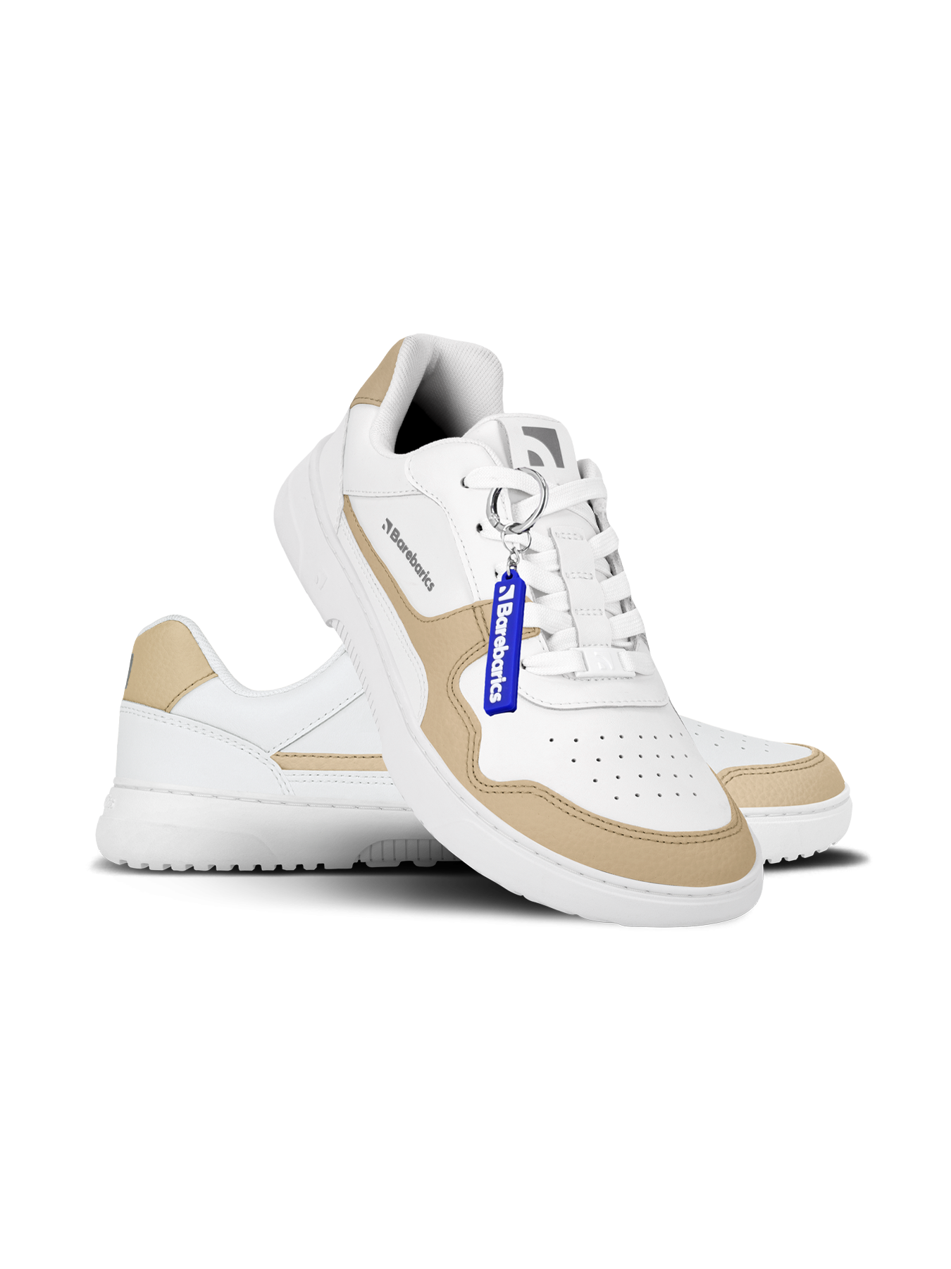 Barefoot Sneakers Barebarics Zing - White & Cream