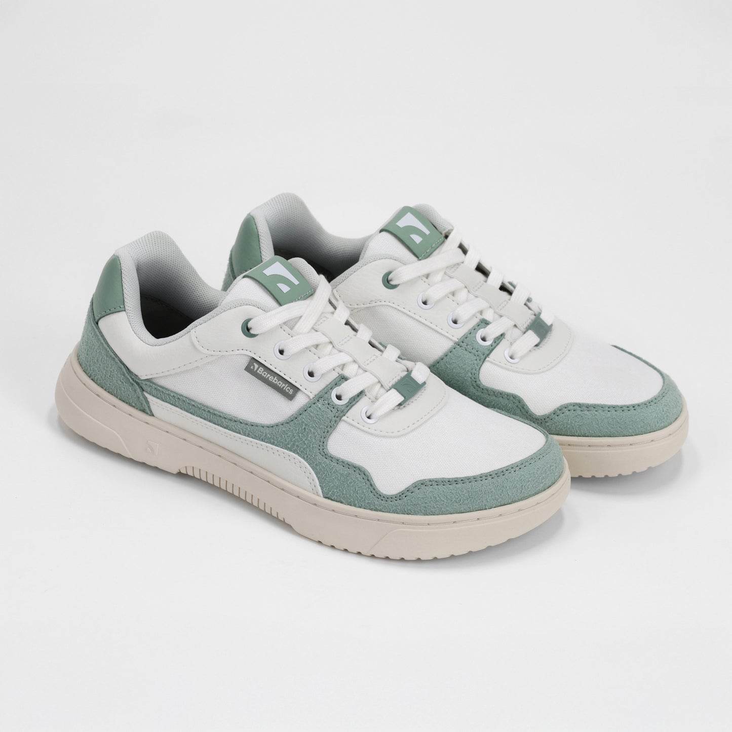 Barefoot Sneakers Barebarics Zing - White & Green