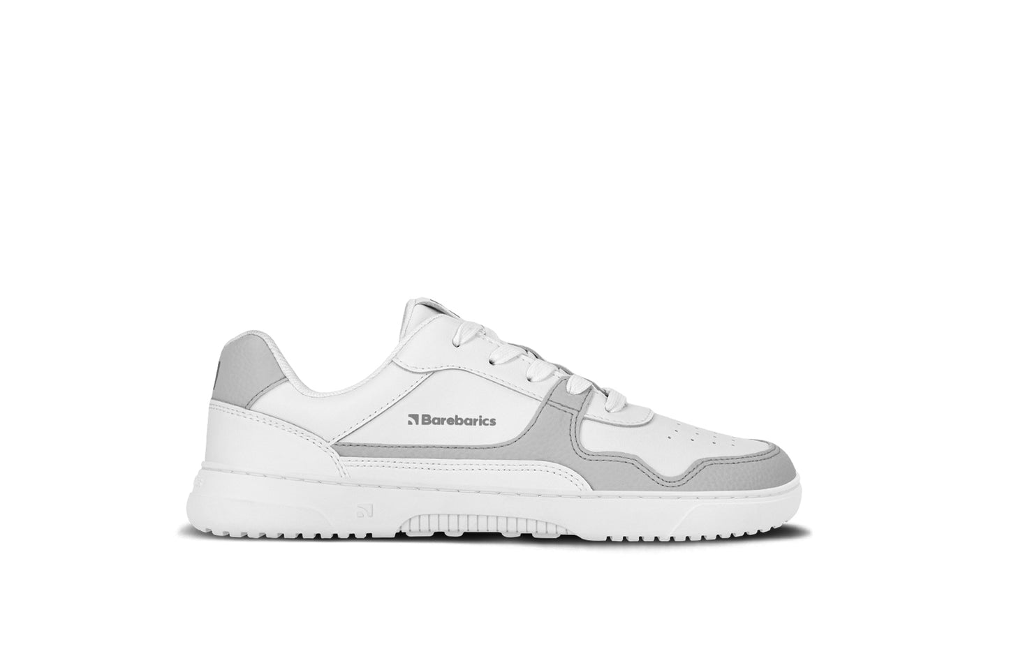 Barefoot Sneakers Barebarics Zing - White & Light Grey