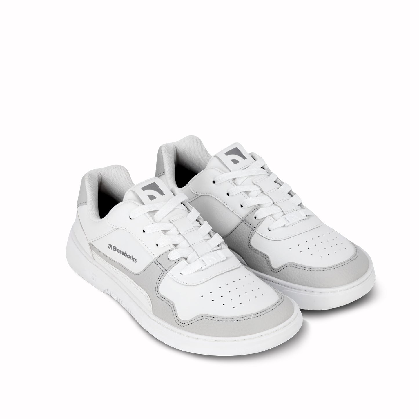 Barefoot Sneakers Barebarics Zing - White & Light Grey