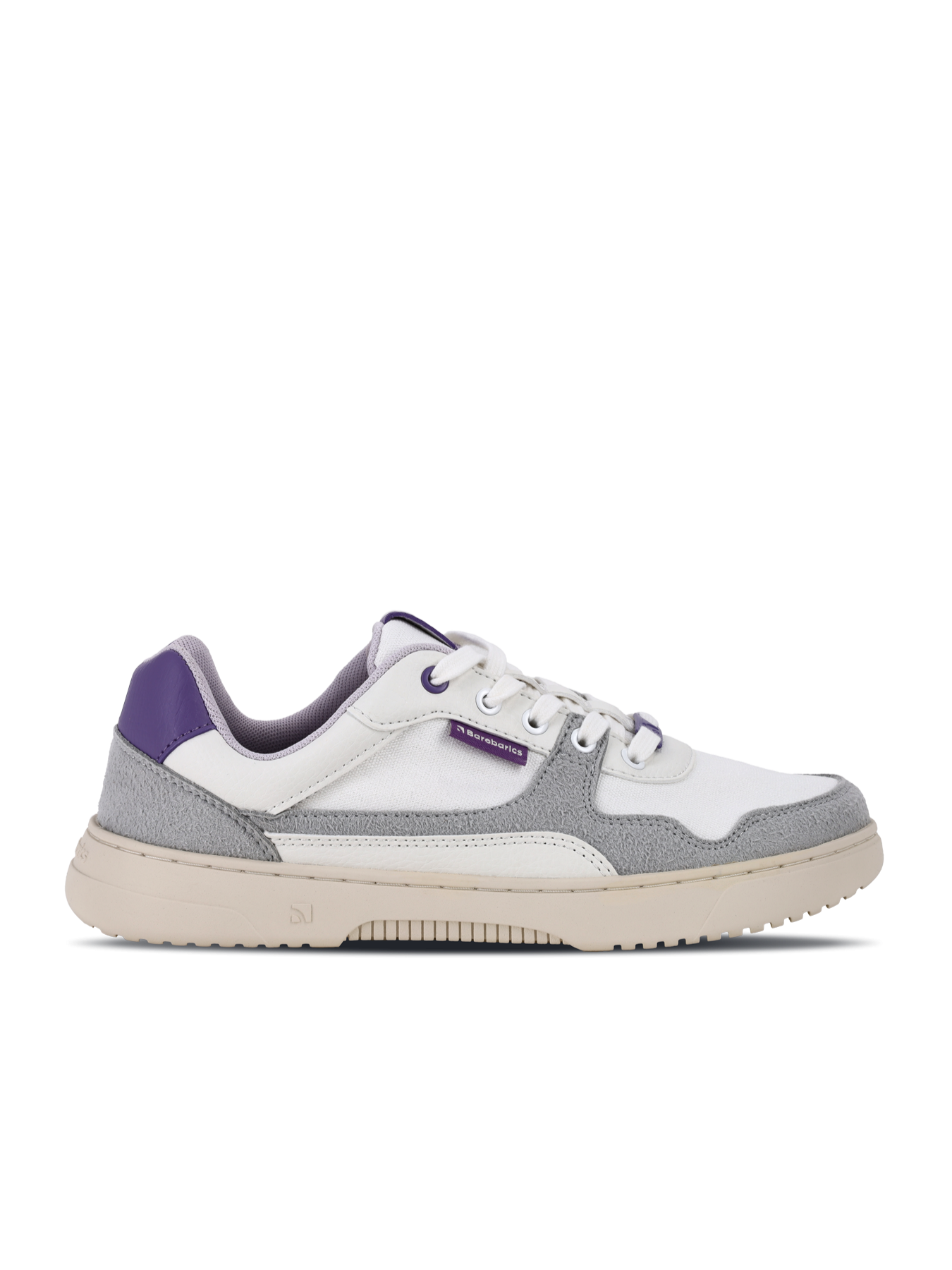 Barefoot Sneakers Barebarics Zing - White & Purple