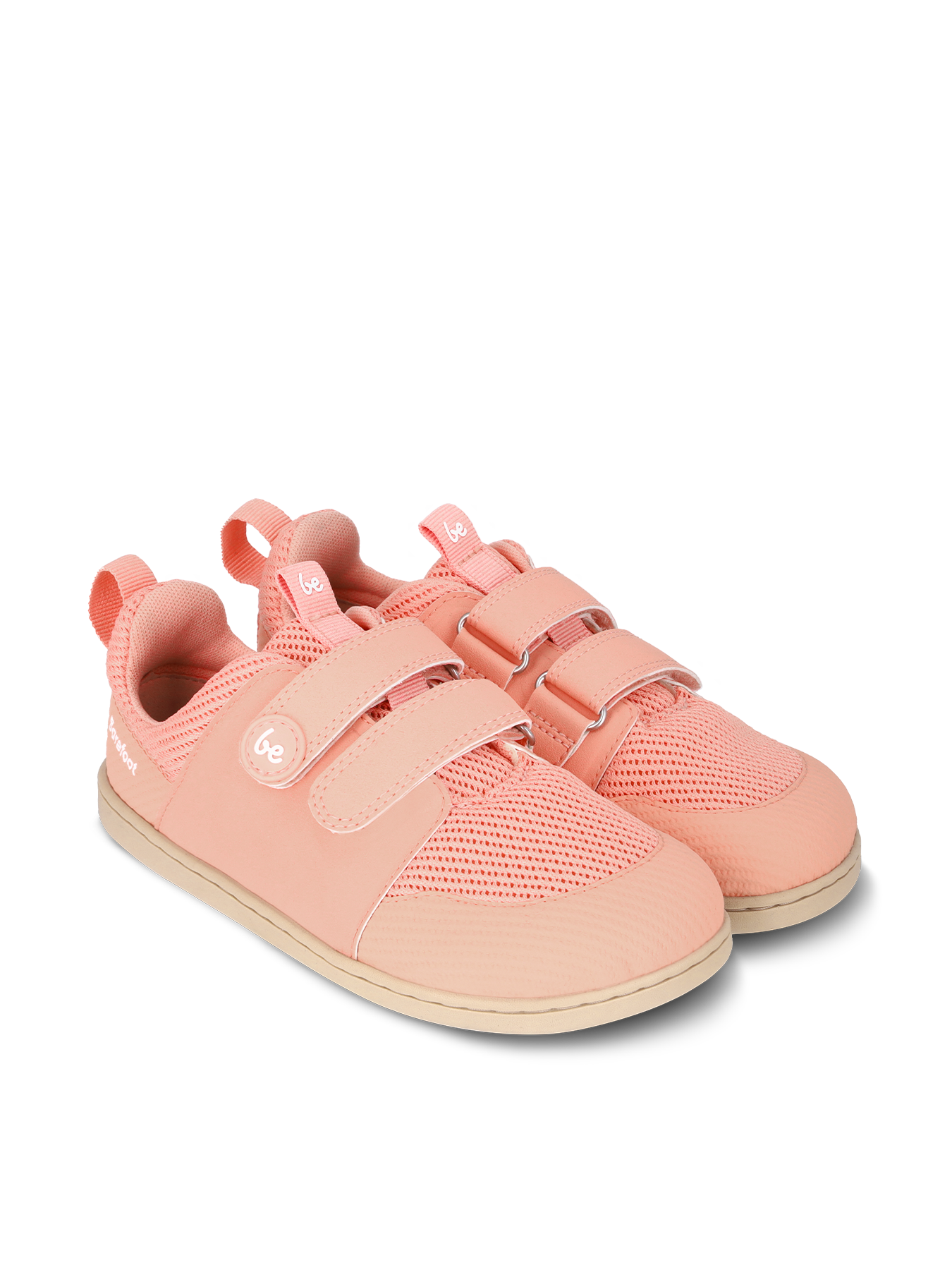 Kids barefoot sneakers Be Lenka Bounty Kids - Coral Pink