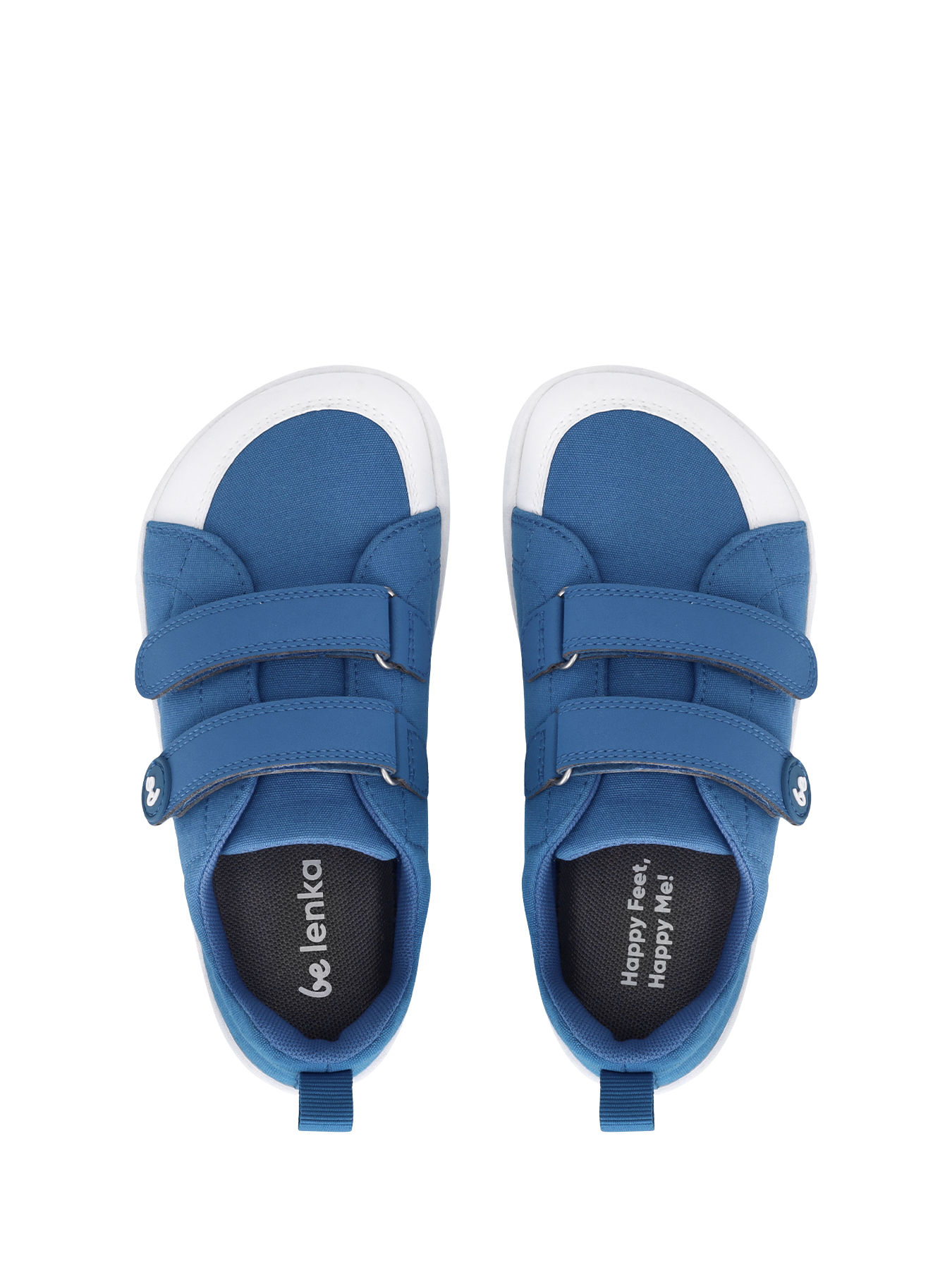 Kids barefoot sneakers Be Lenka Canvi Preschool - Blue