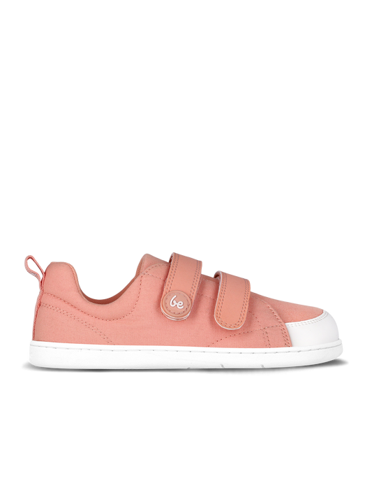 Kids barefoot sneakers Be Lenka Canvi Preschool - Coral Pink