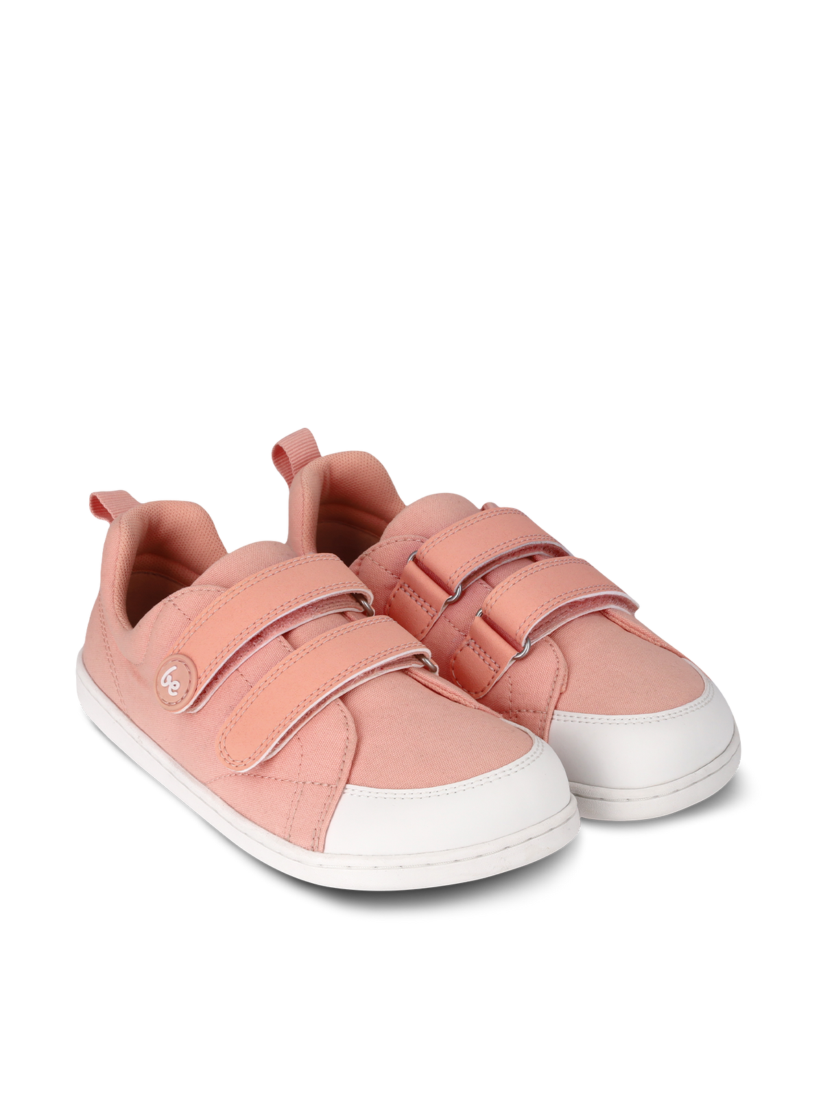 Kids barefoot sneakers Be Lenka Canvi Kids - Coral Pink