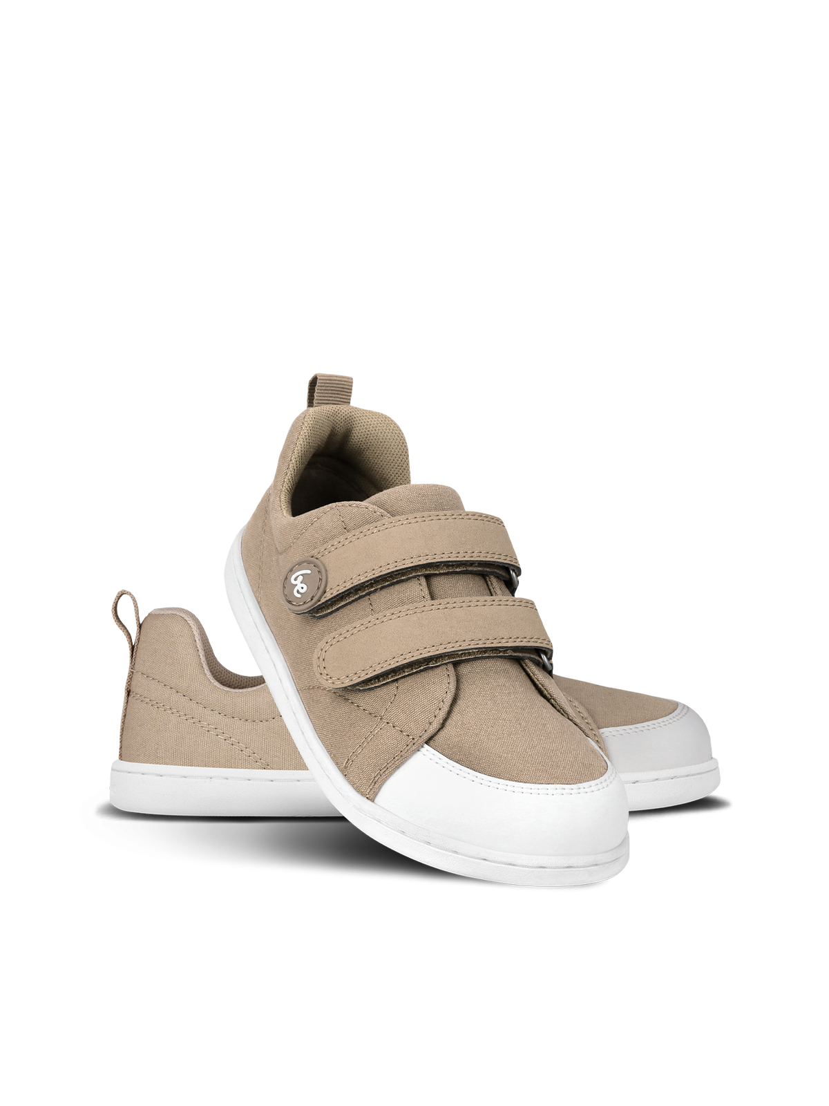 Kids barefoot sneakers Be Lenka Canvi Kids - Light Brown