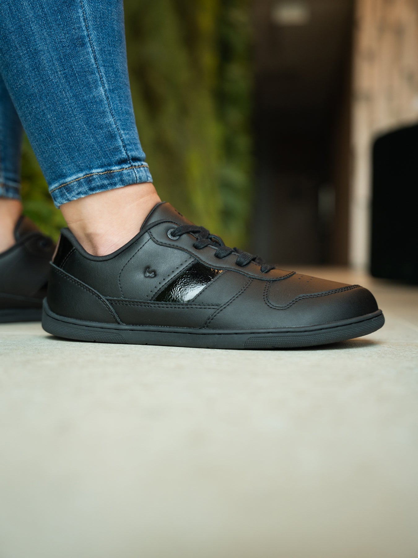 Barefoot Sneakers Be Lenka Cellestia - Black & Shiny Black