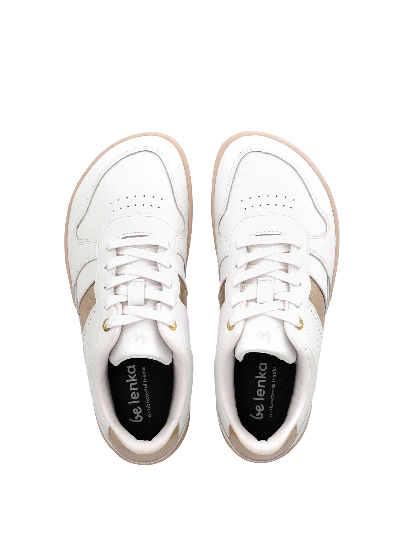 Barefoot Sneakers Be Lenka Cellestia - White & Gold