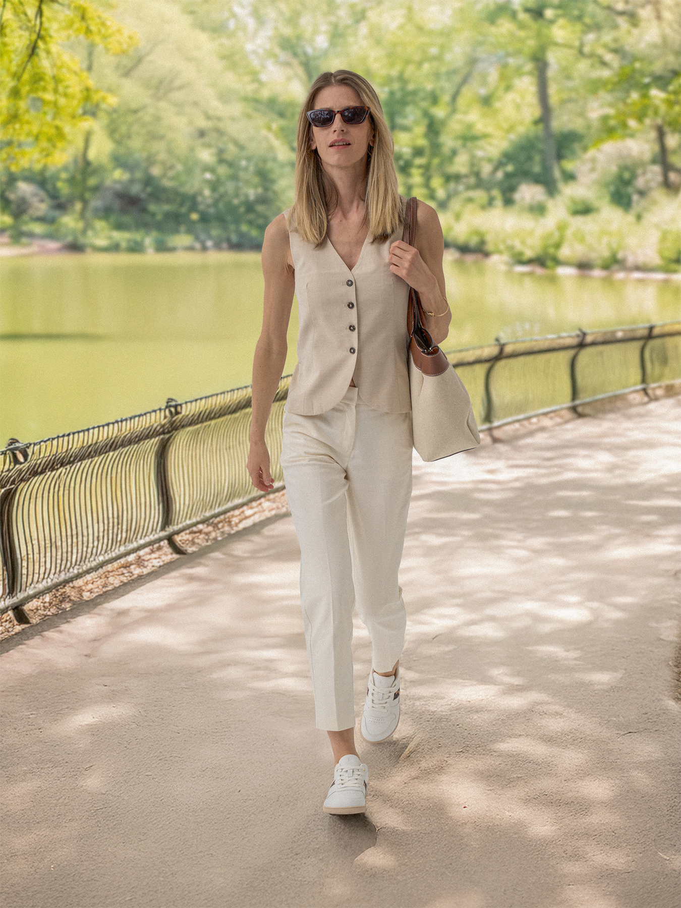 Barefoot Sneakers Be Lenka Cellestia - White & Leopard