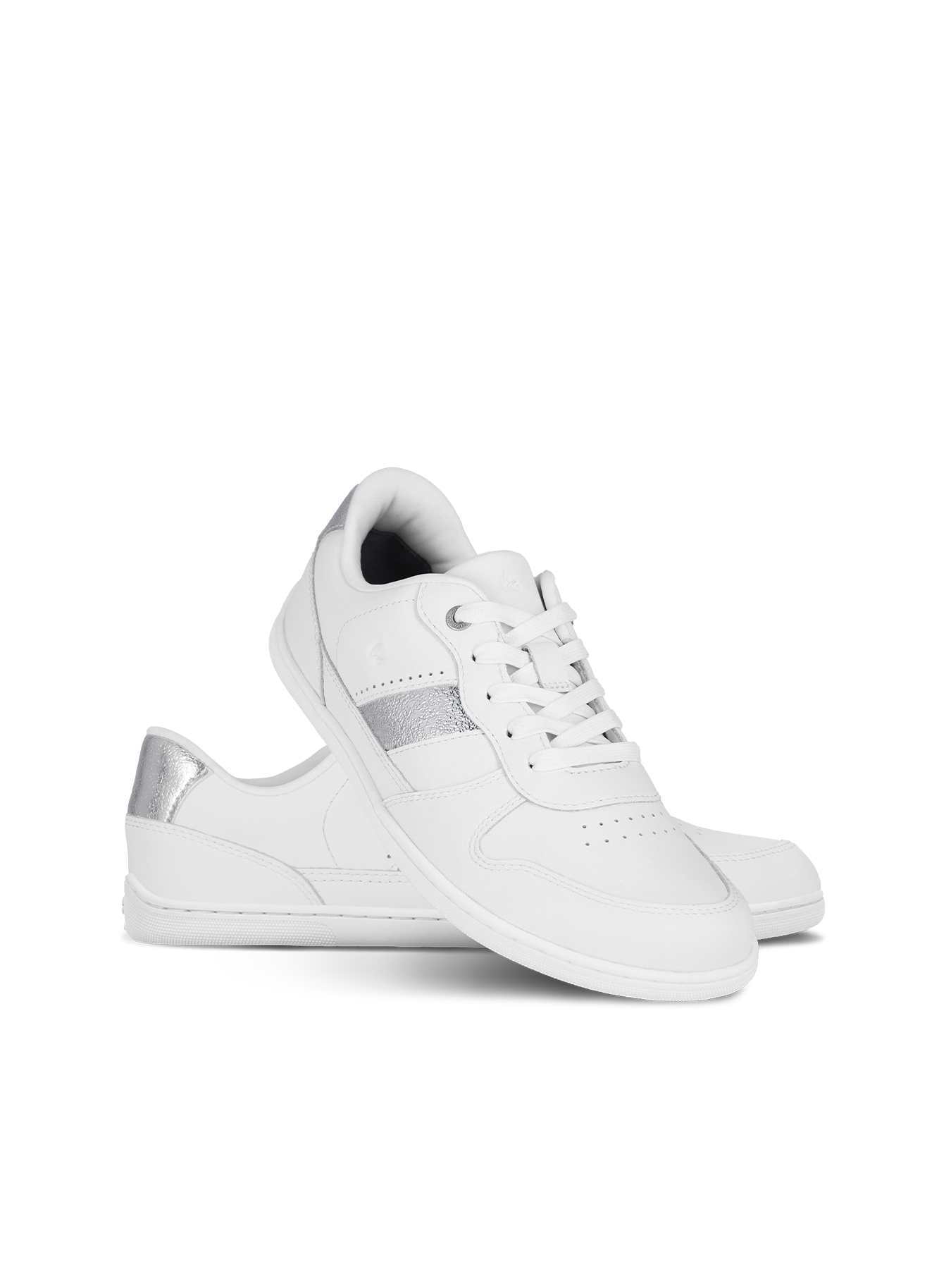 Barefoot Sneakers Be Lenka Cellestia - White & Silver