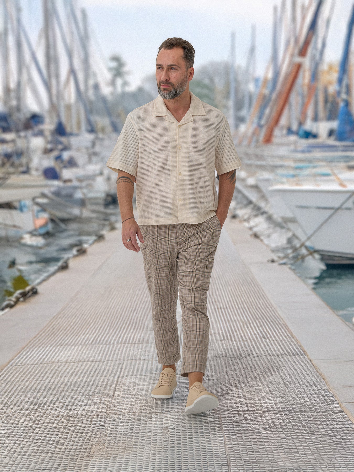 Barefoot Sneakers Be Lenka Core - Beige