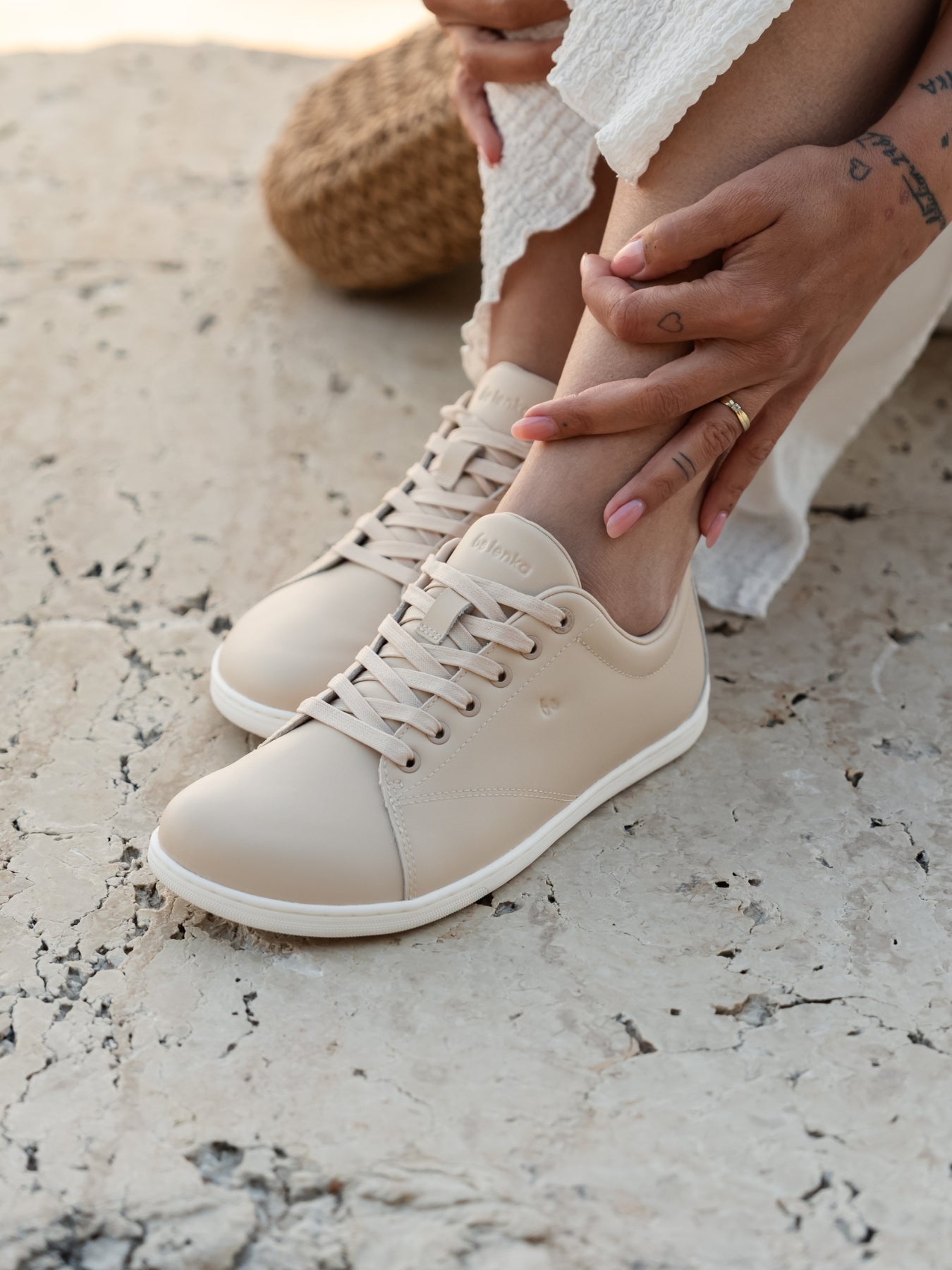Barefoot Sneakers Be Lenka Core - Beige