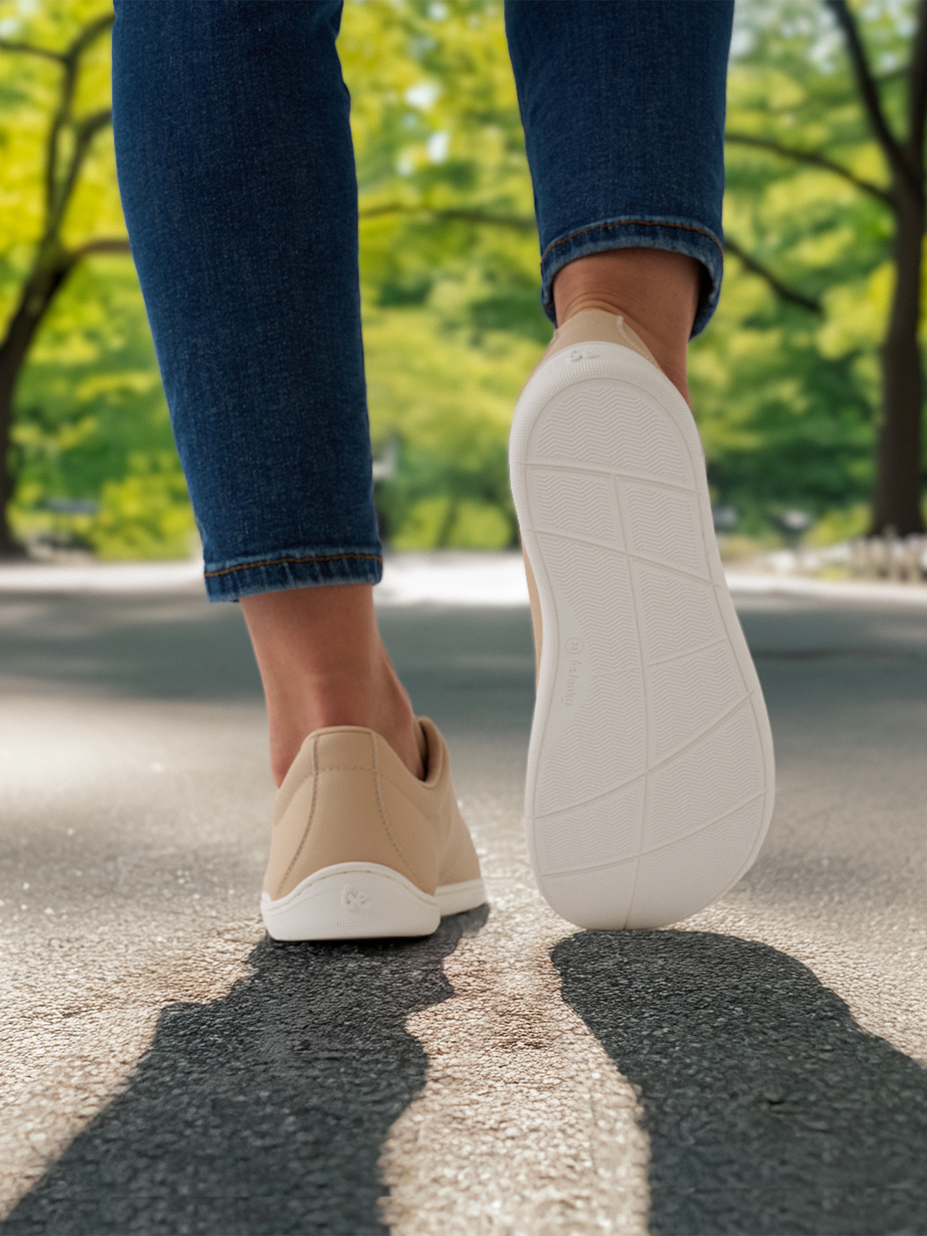 Baskets pieds nus Be Lenka Core - Beige
