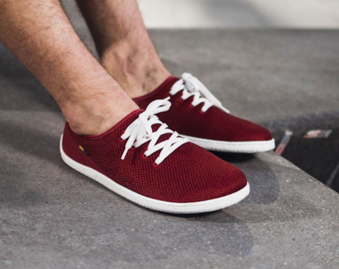 Baskets pieds nus Be Lenka Dash - Rouge vin