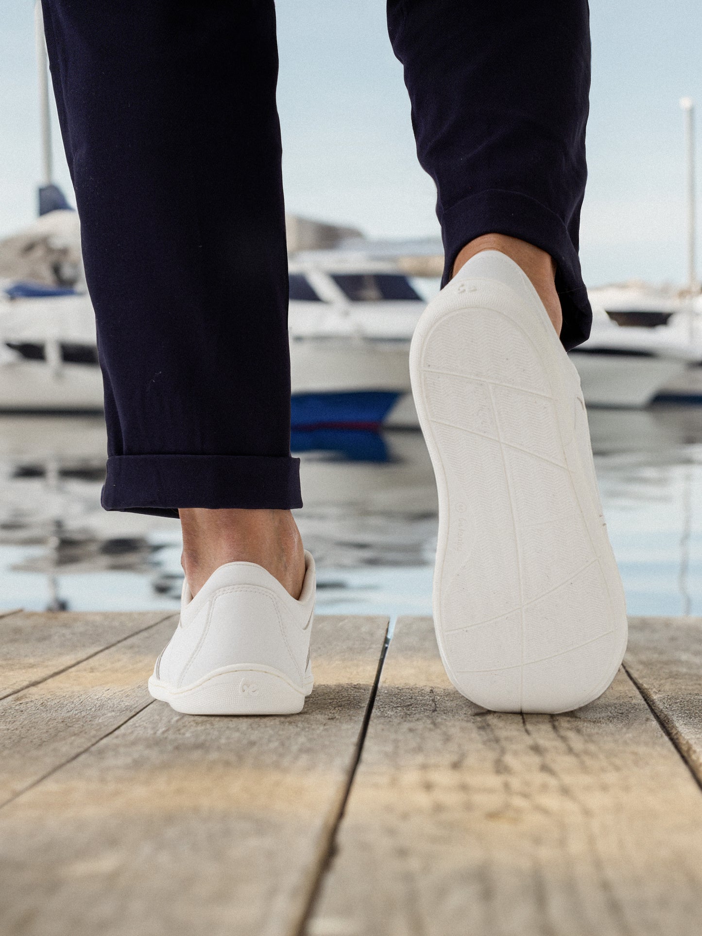 Baskets pieds nus - Be Lenka Echo - Tout blanc