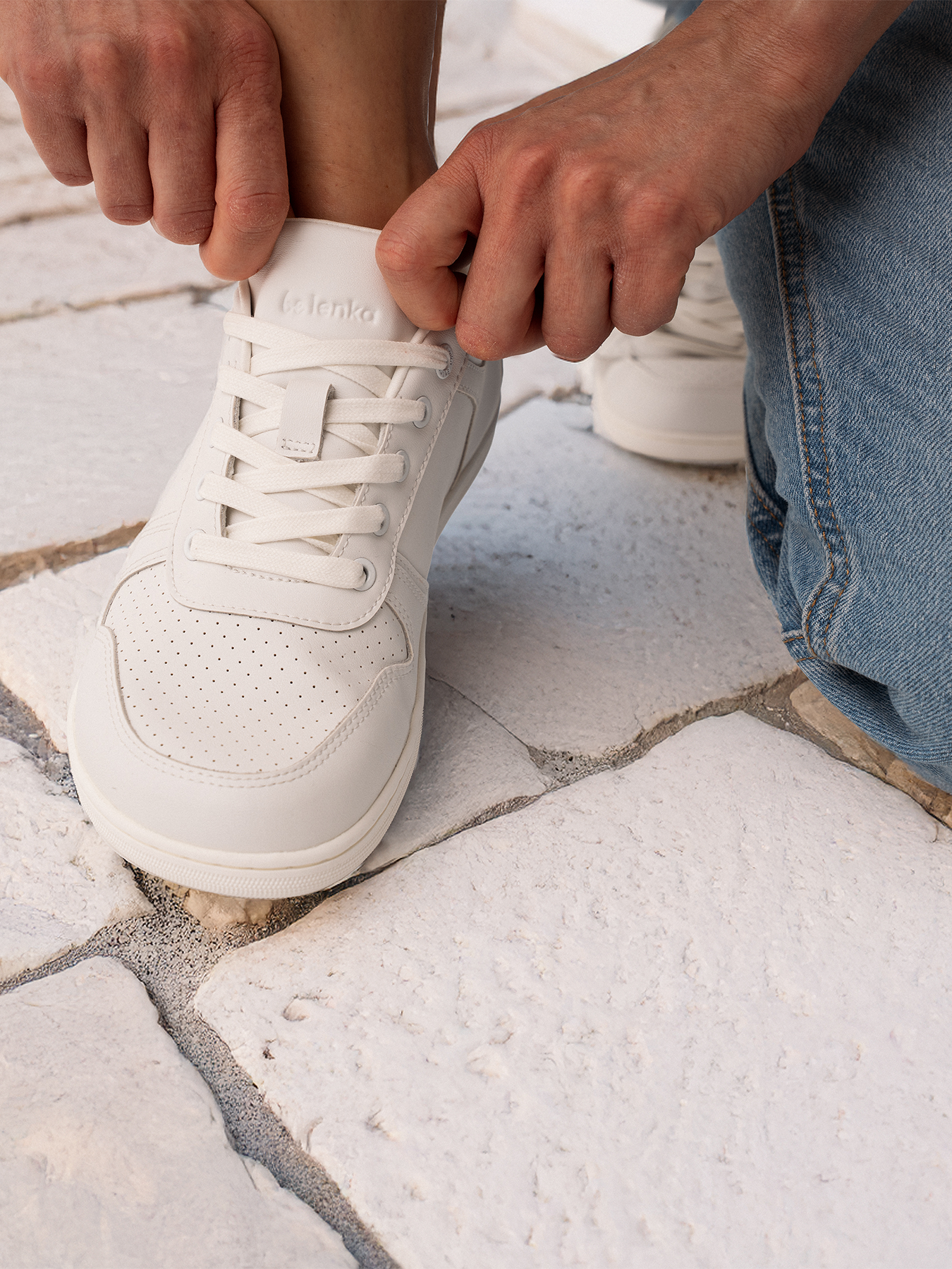 Barefoot Sneakers - Be Lenka Echo - All White