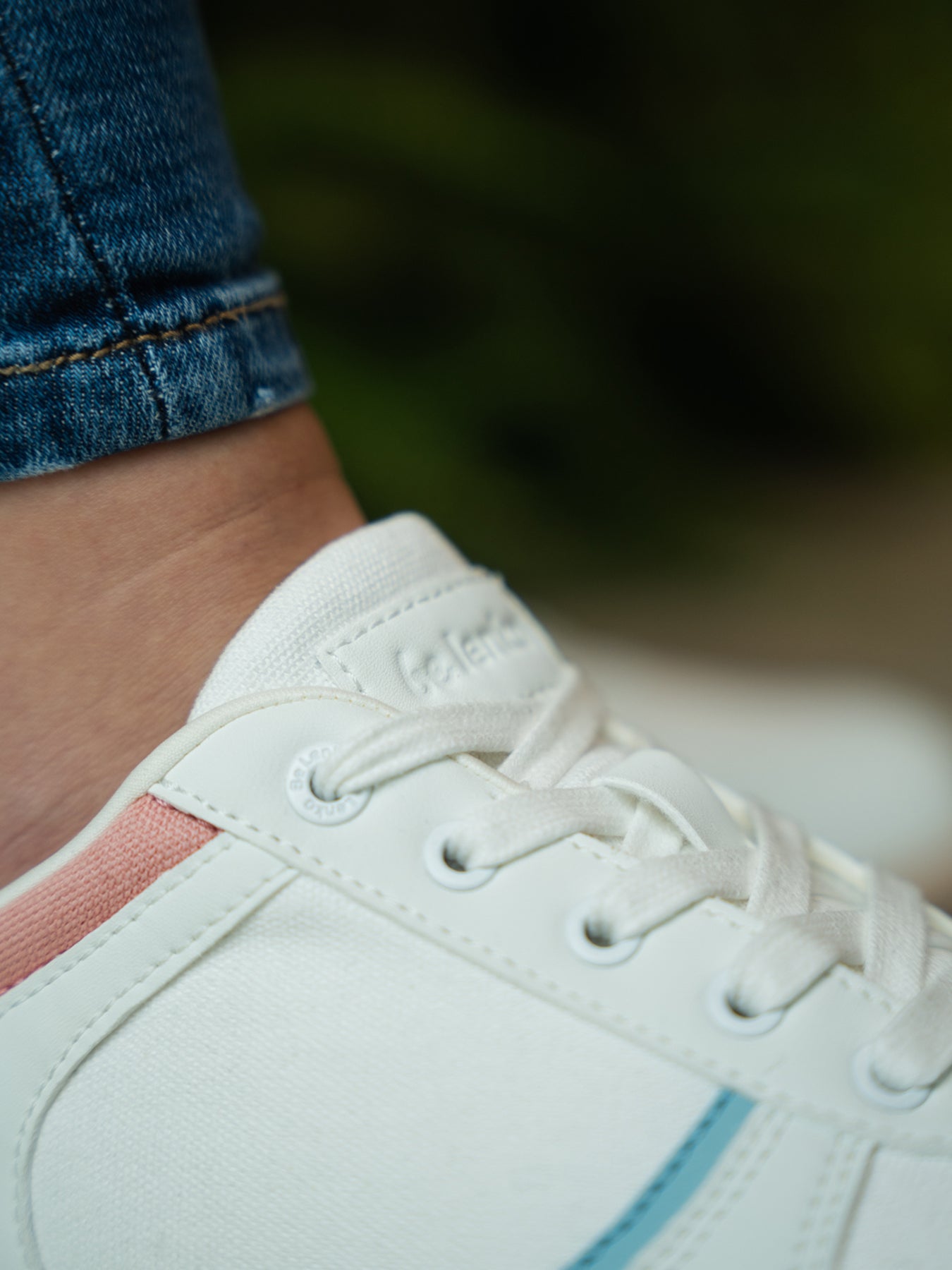 Barefoot Sneakers - Be Lenka Echo - White & Cotton Candy Vegan
