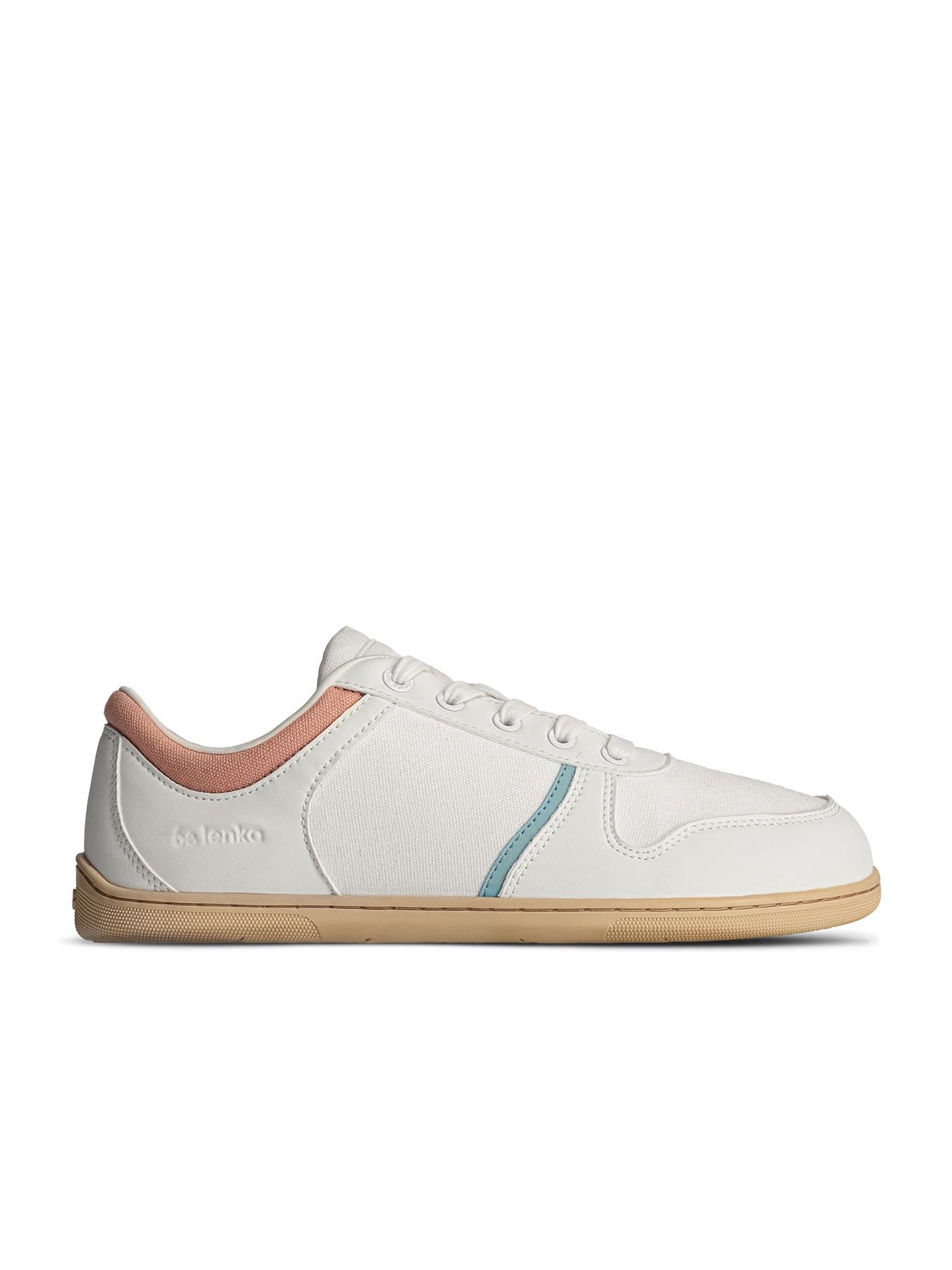 Barefoot Sneakers - Be Lenka Echo - White & Cotton Candy Vegan