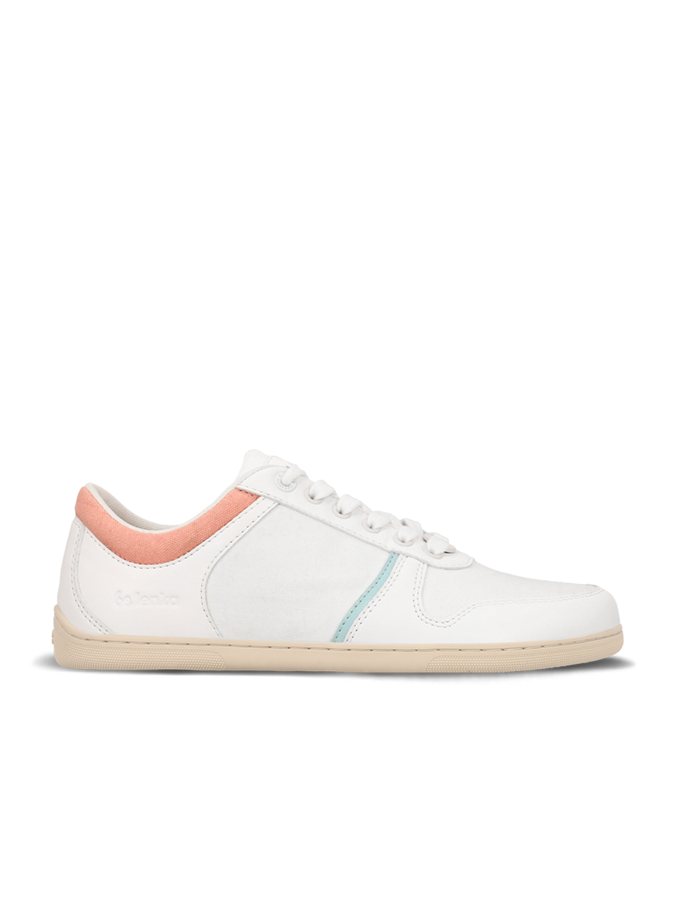 Barefoot Sneakers - Be Lenka Echo - White & Cotton Candy Vegan