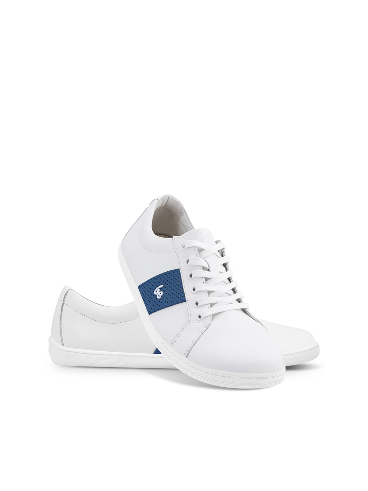 Barefoot Sneakers Be Lenka Elite - White & Dark Blue