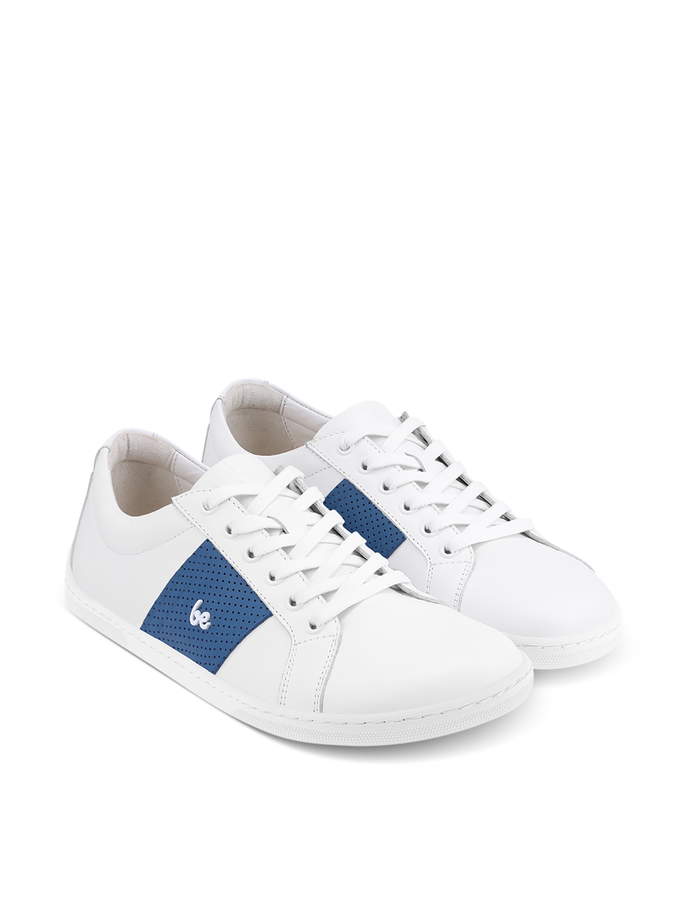 Barefoot Sneakers Be Lenka Elite - White & Dark Blue