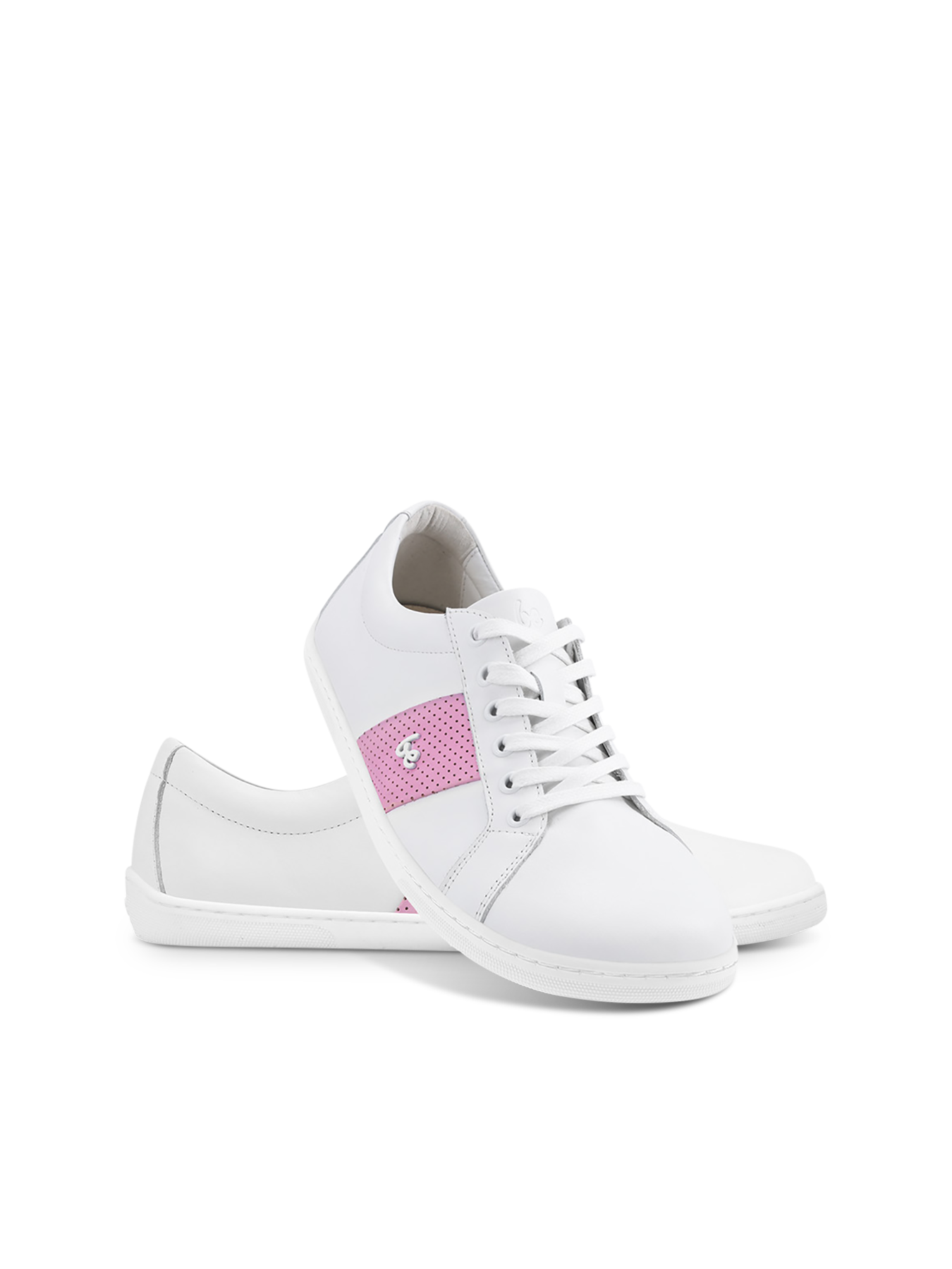 Barefoot Sneakers Be Lenka Elite - White & Pink