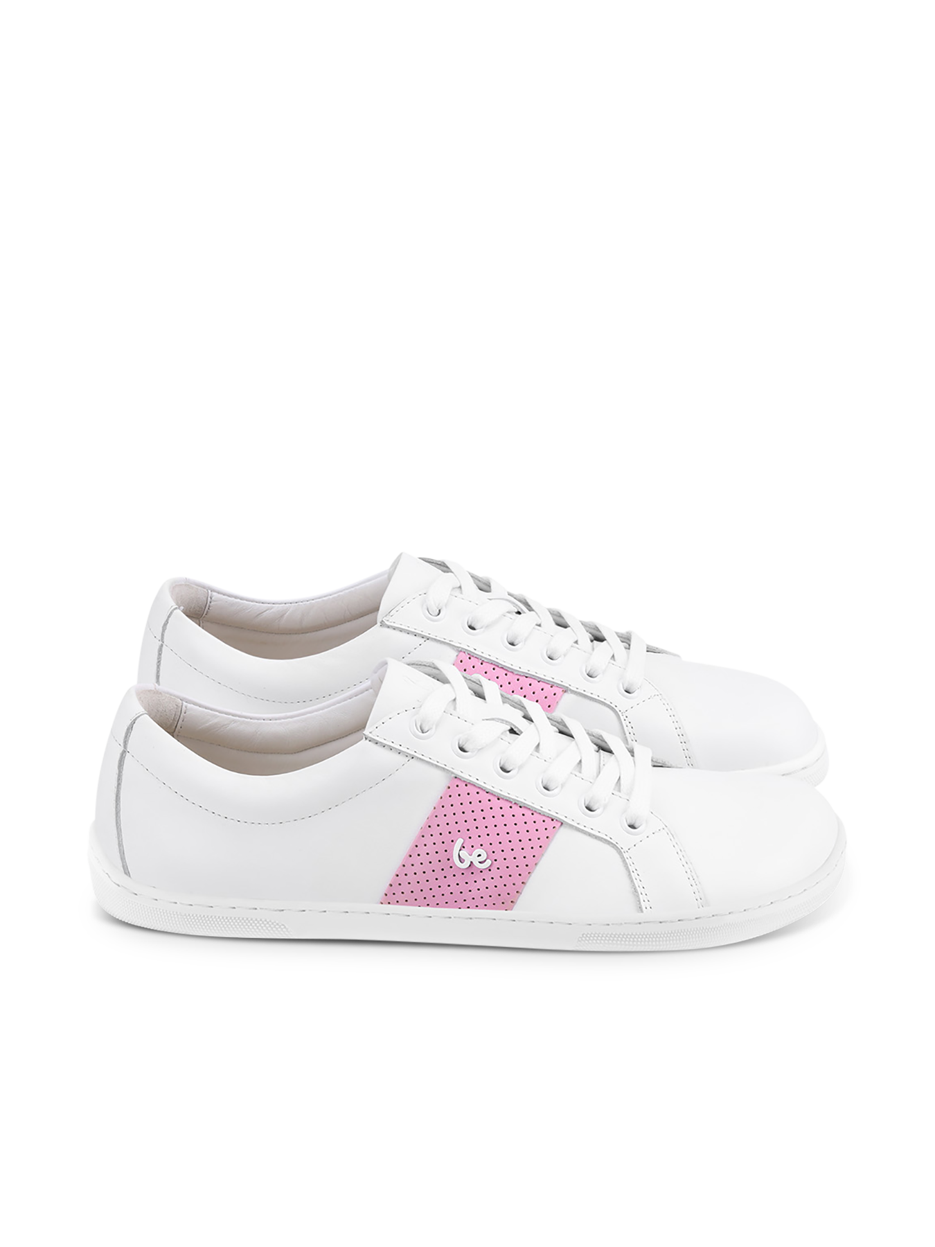 Barefoot Sneakers Be Lenka Elite - White & Pink
