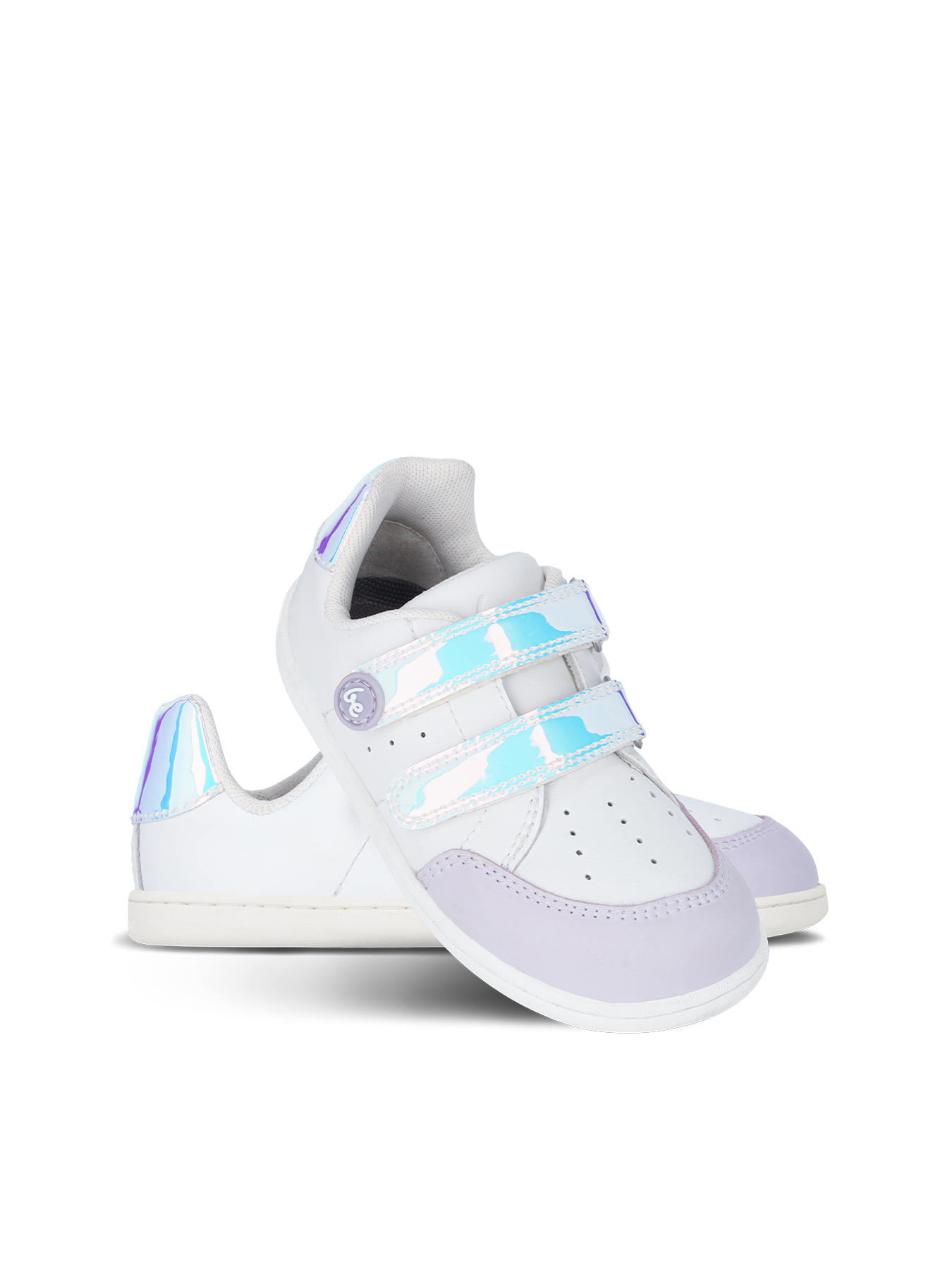 Baskets pieds nus pour enfants Be Lenka Energise Preschool - Blanc et irisé