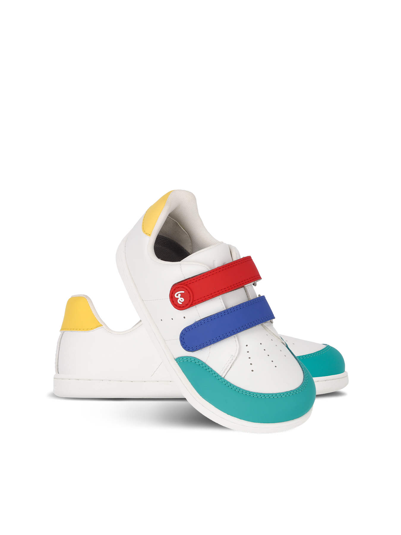 Baskets pieds nus pour enfants Be Lenka Energise Kids - Blanc et multicolore