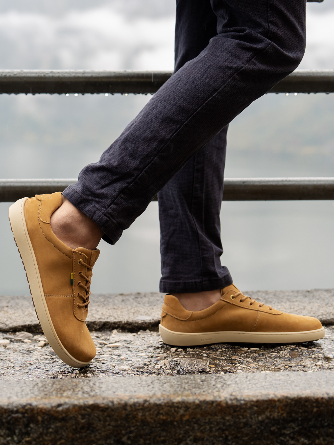 Barefoot Sneakers Be Lenka Phoenix - Camel Brown