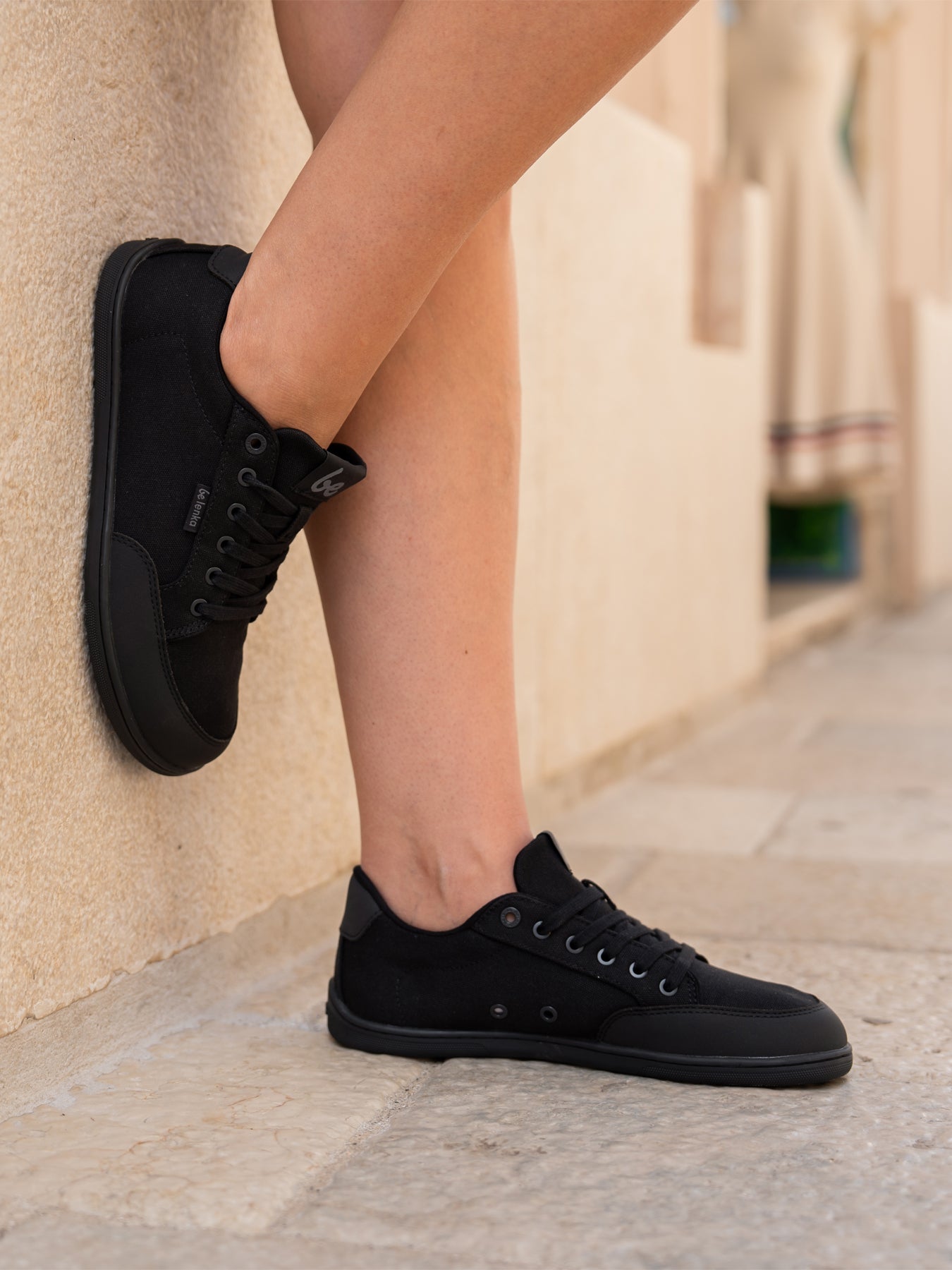 Baskets pieds nus Be Lenka Rebound - Tout noir