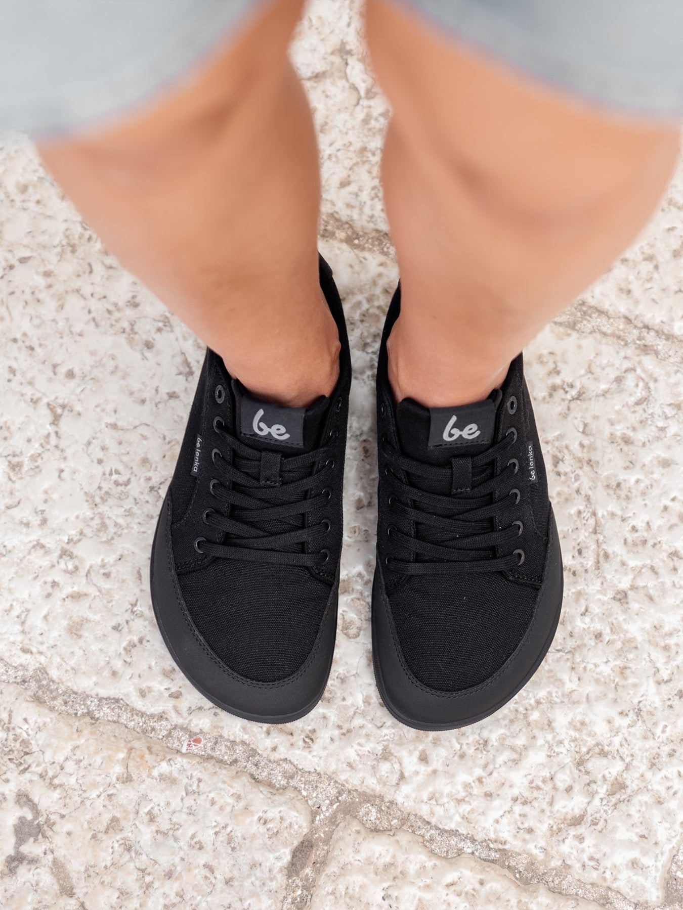 Baskets pieds nus Be Lenka Rebound - Tout noir
