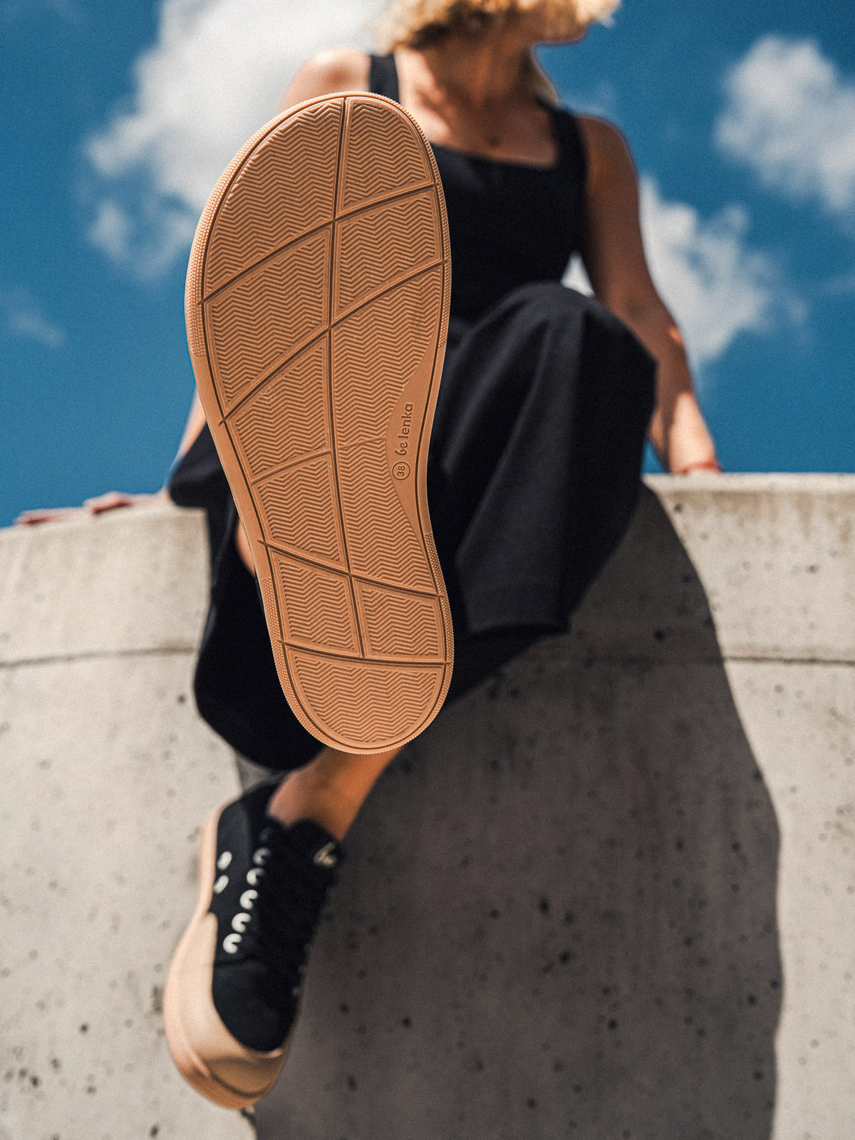 Barefoot Sneakers Be Lenka Rebound - Black